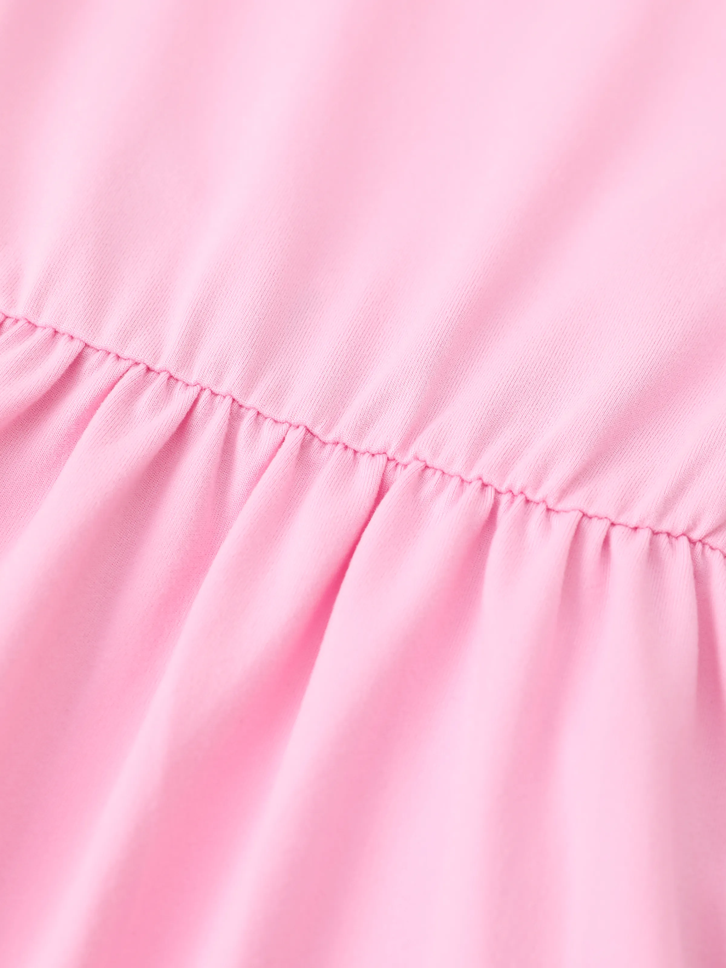 2-piece Kid Girl Bowknot Ruffled Long-sleeves Tee and Flower Allover Print Pants Pink - Image 10