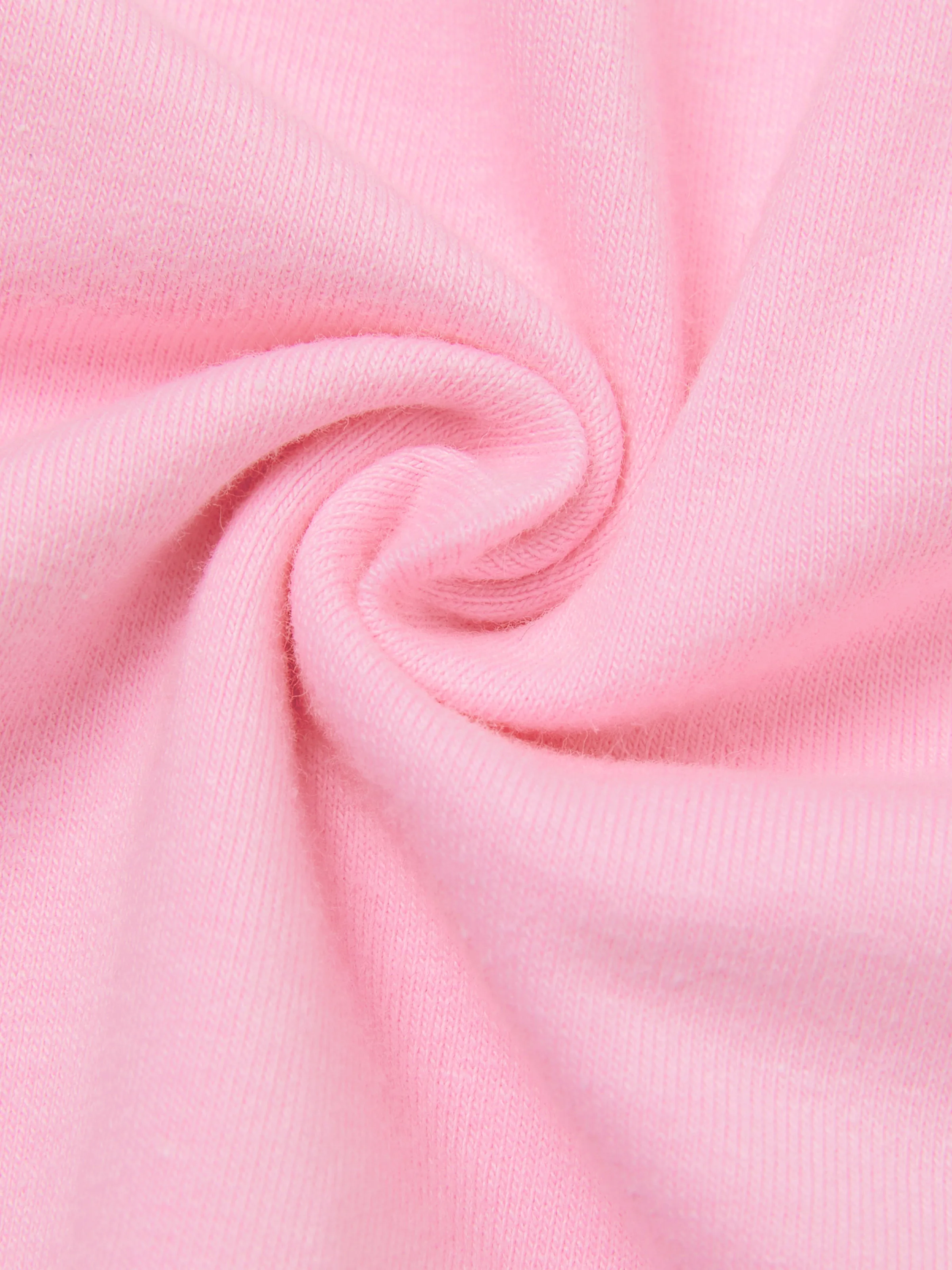 2pcs Toddler Girl Sweet Flutter-sleeve Tee and Stripe Belted Shorts Set Pink - Image 7