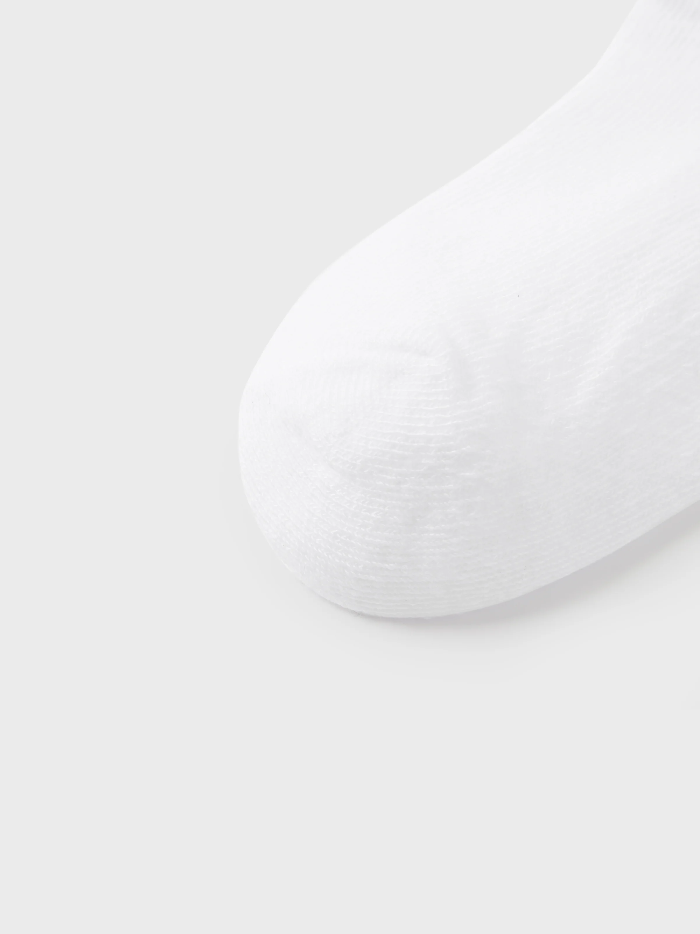 5-pairs Baby / Toddler / Kid Solid Socks White - Image 4