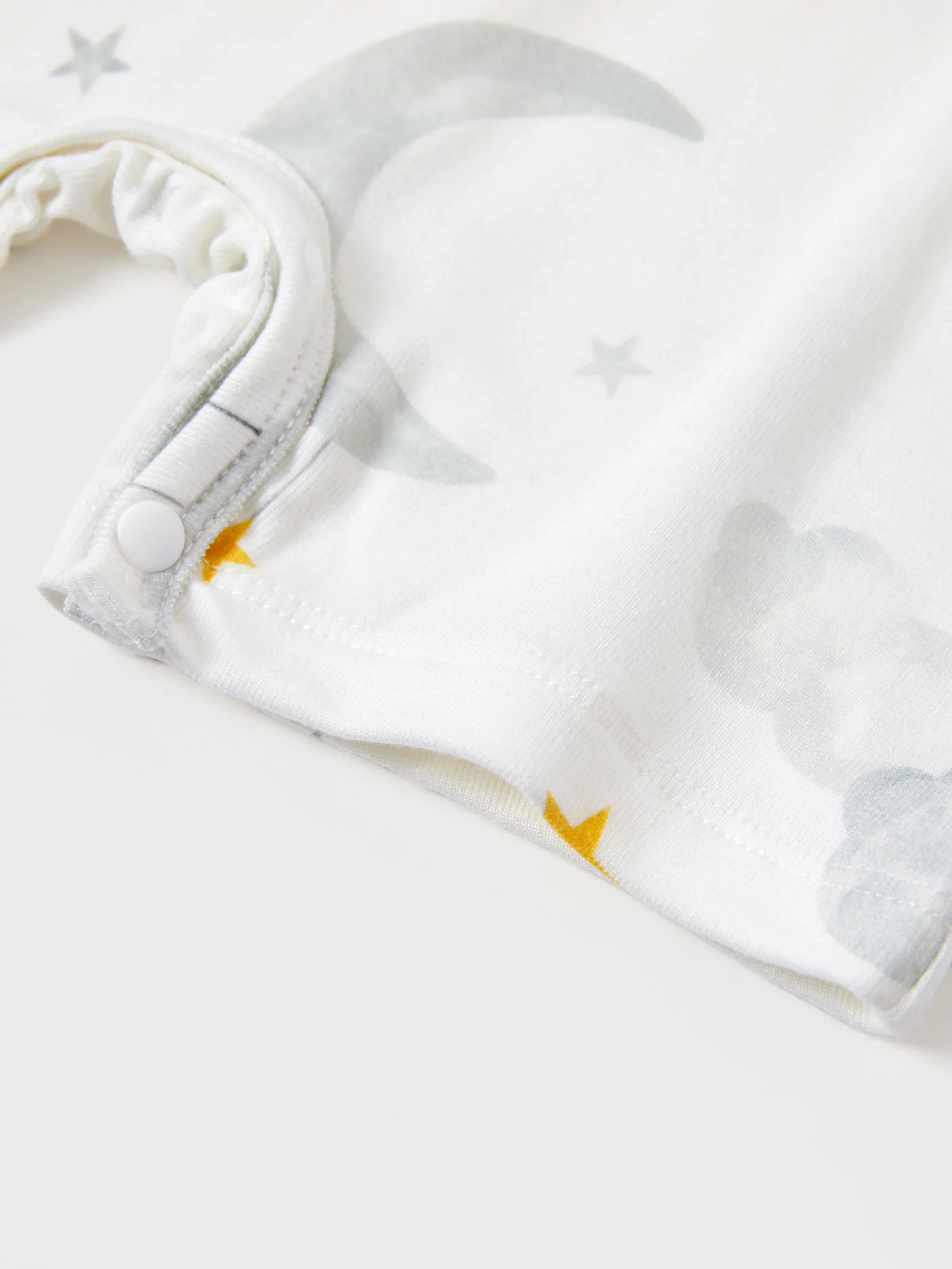 Baby Boy/Girl Childlike Letter Print Romper Grey - Image 6