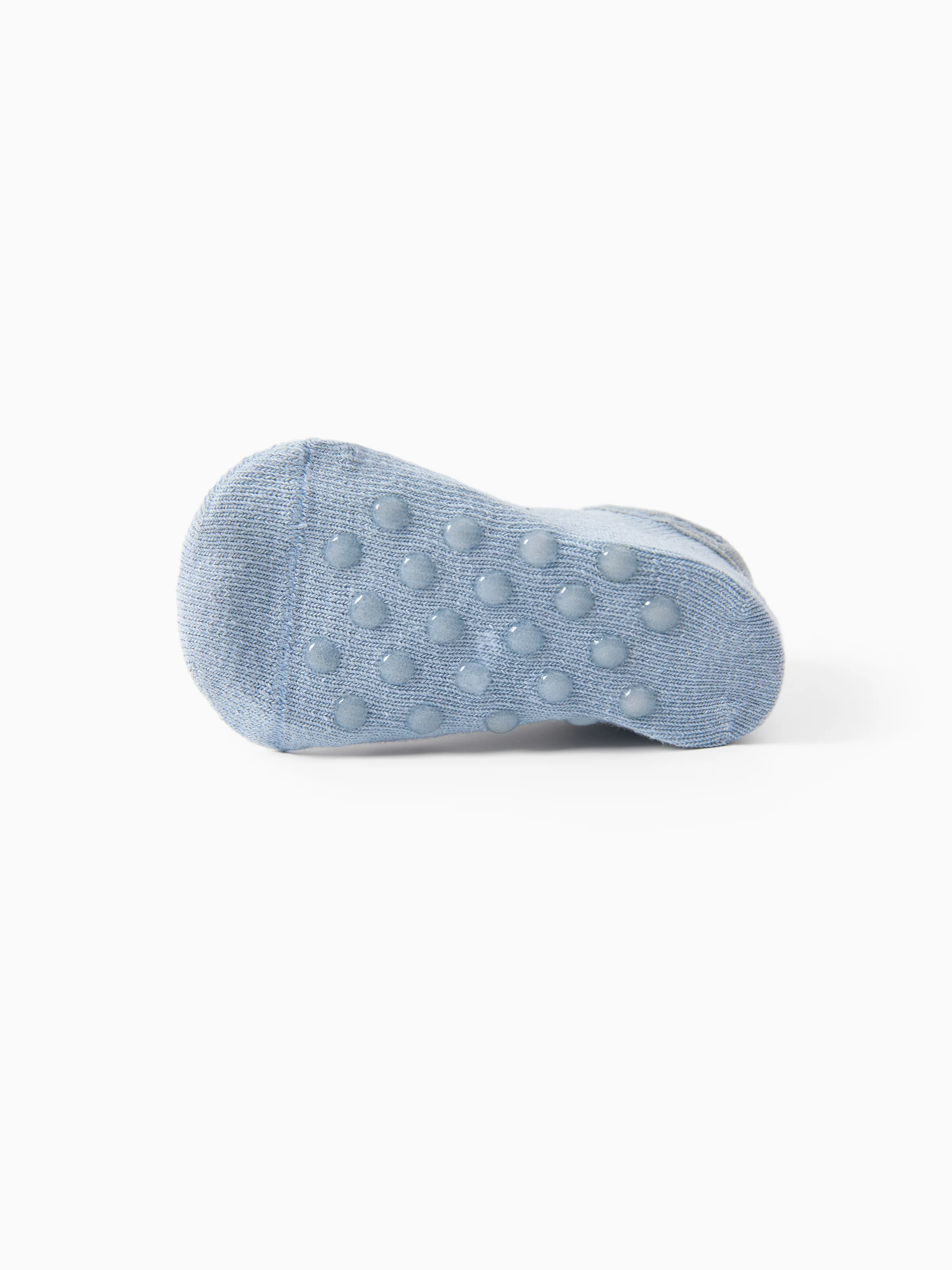 Baby / Toddler Fashionable Cartoon Animal Print Floor Socks Light Blue - Image 5