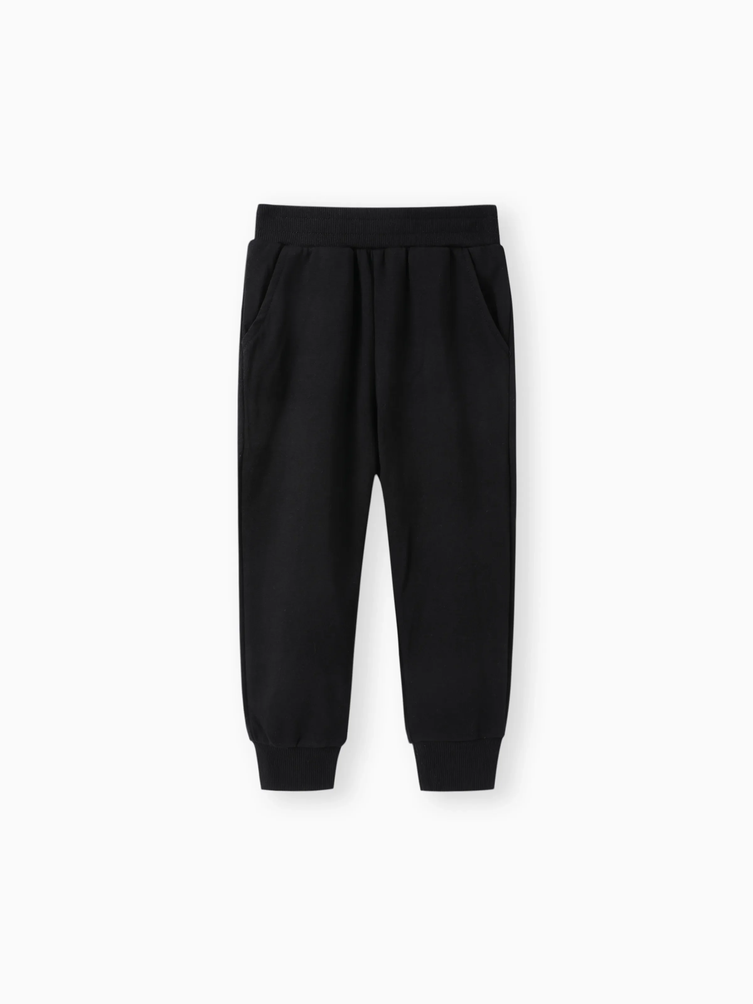 Baby / Toddler Solid Pocket Casual Pants Black - Image 5