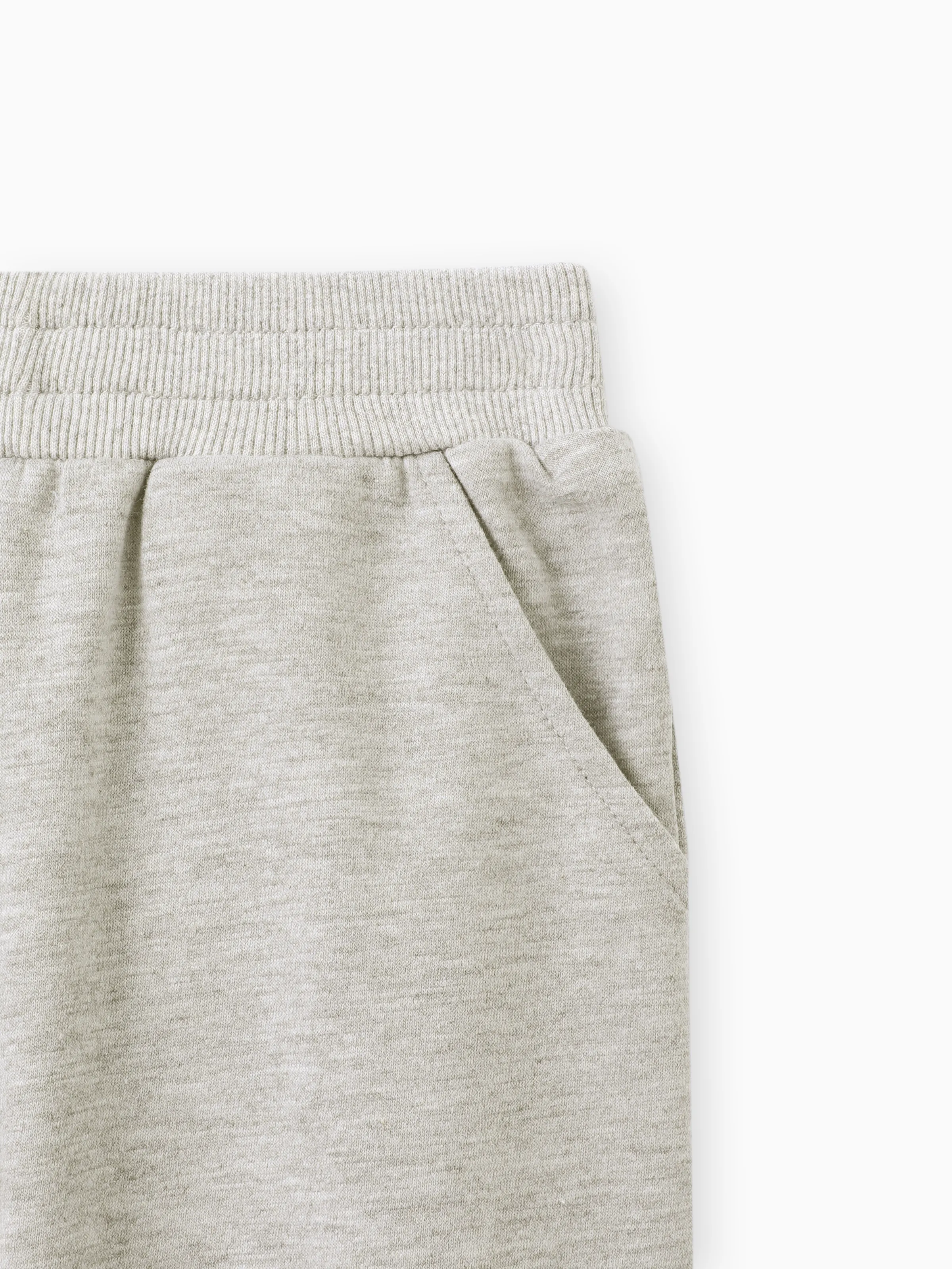 Baby / Toddler Solid Pocket Casual Pants Grey - Image 6