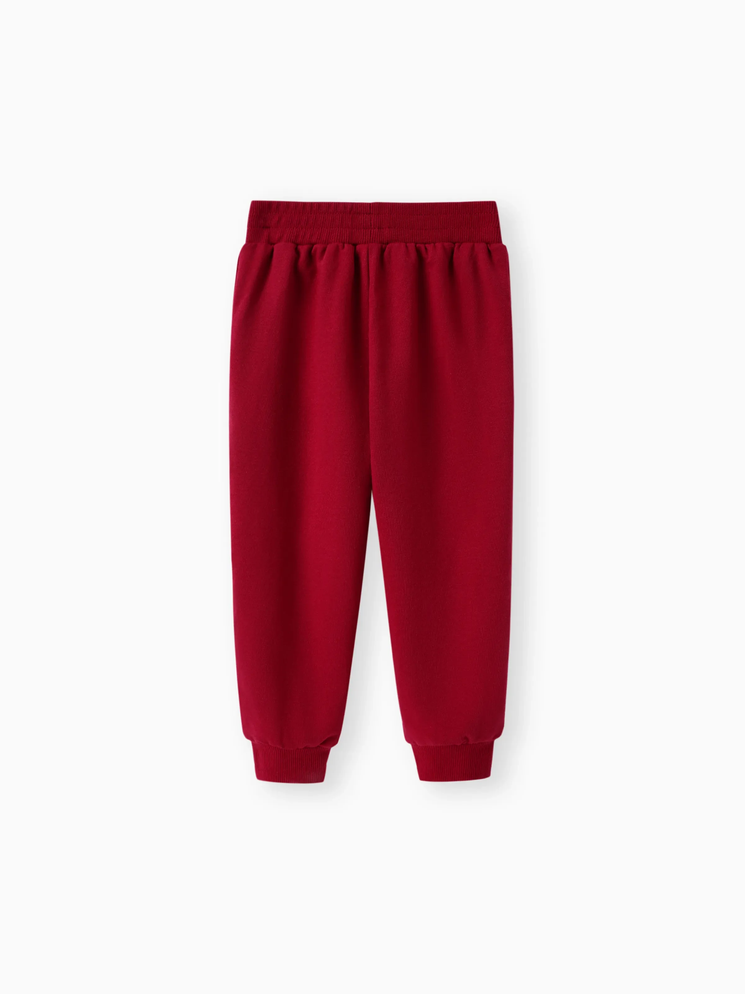 Baby / Toddler Solid Pocket Casual Pants Red - Image 4