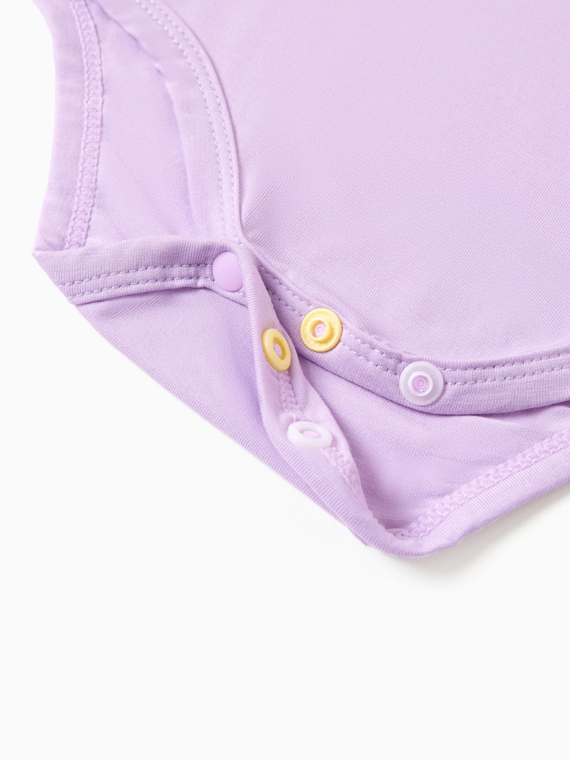 Bamboo 5-Pack Baby Boy/Girl Casual Romper Pink - Image 2