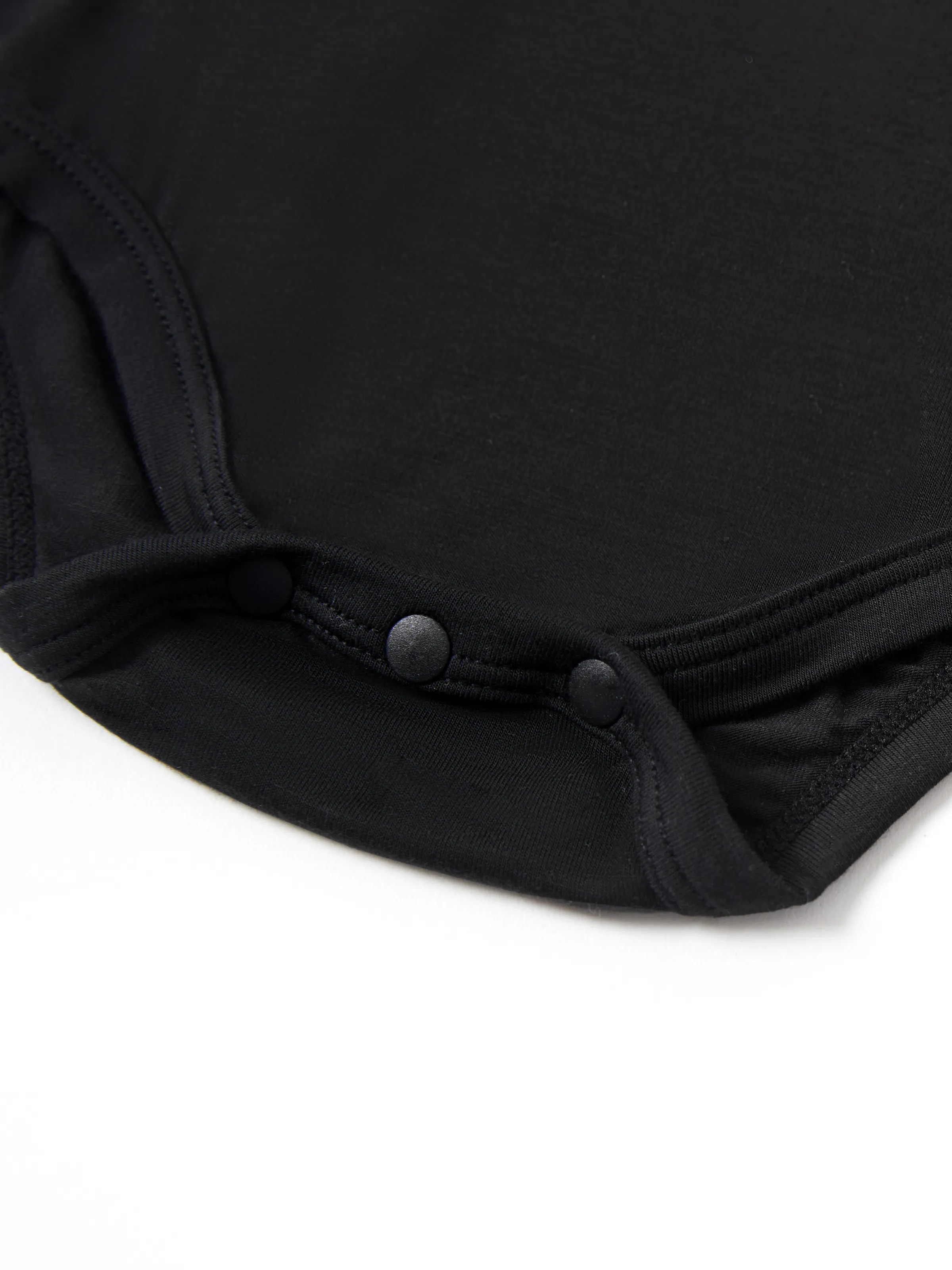 Bamboo Baby Boy/Girl Casual Romper Black - Image 5