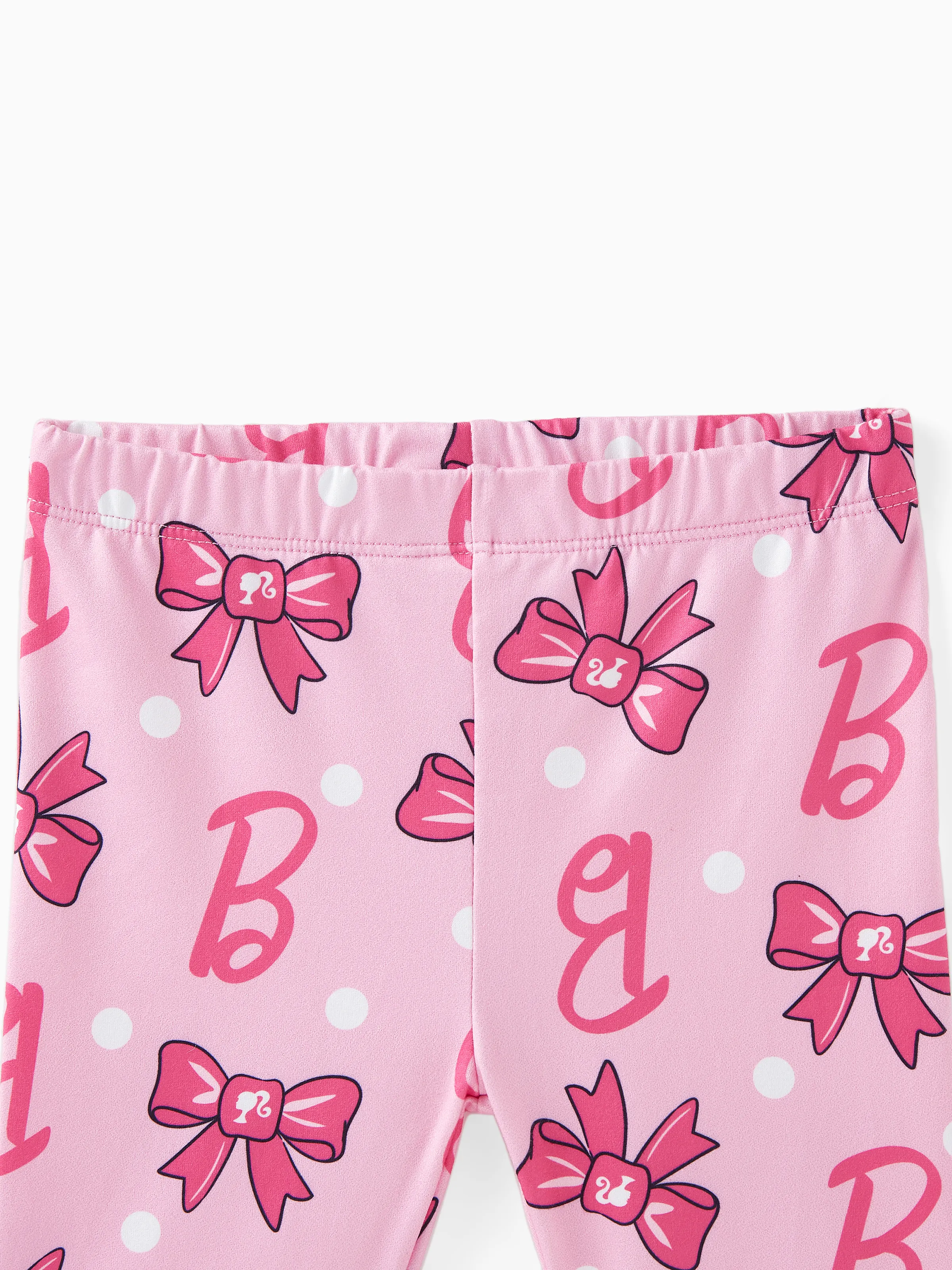 Barbie Toddler/Kid GirlsBowknot Print Leggings
 Pink - Image 4