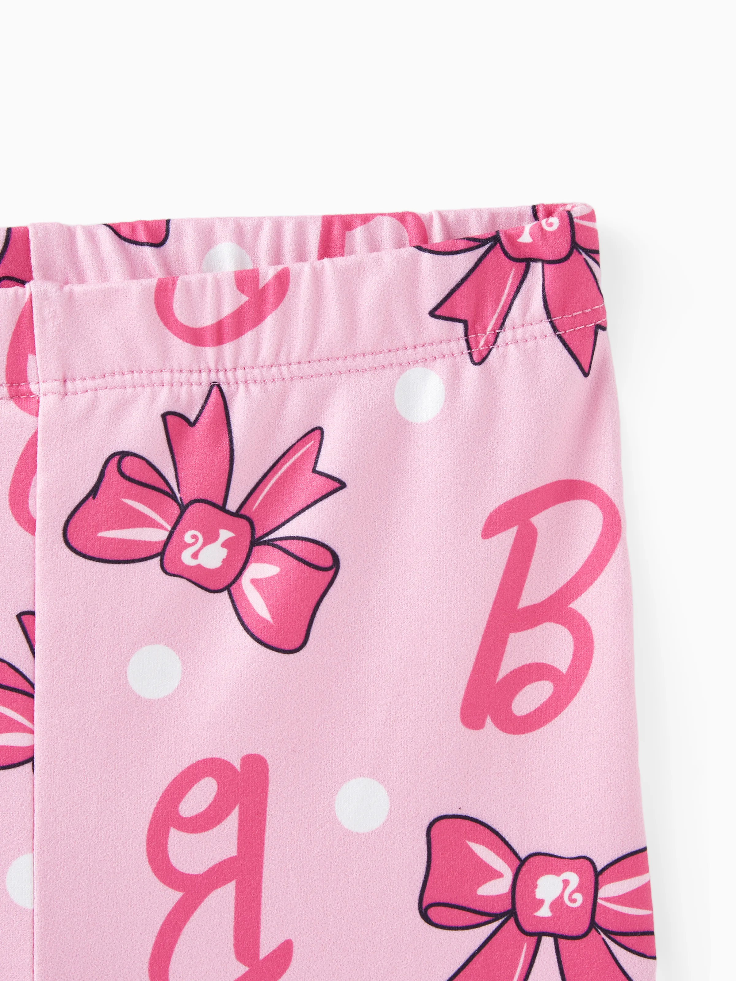 Barbie Toddler/Kid GirlsBowknot Print Leggings
 Pink - Image 5