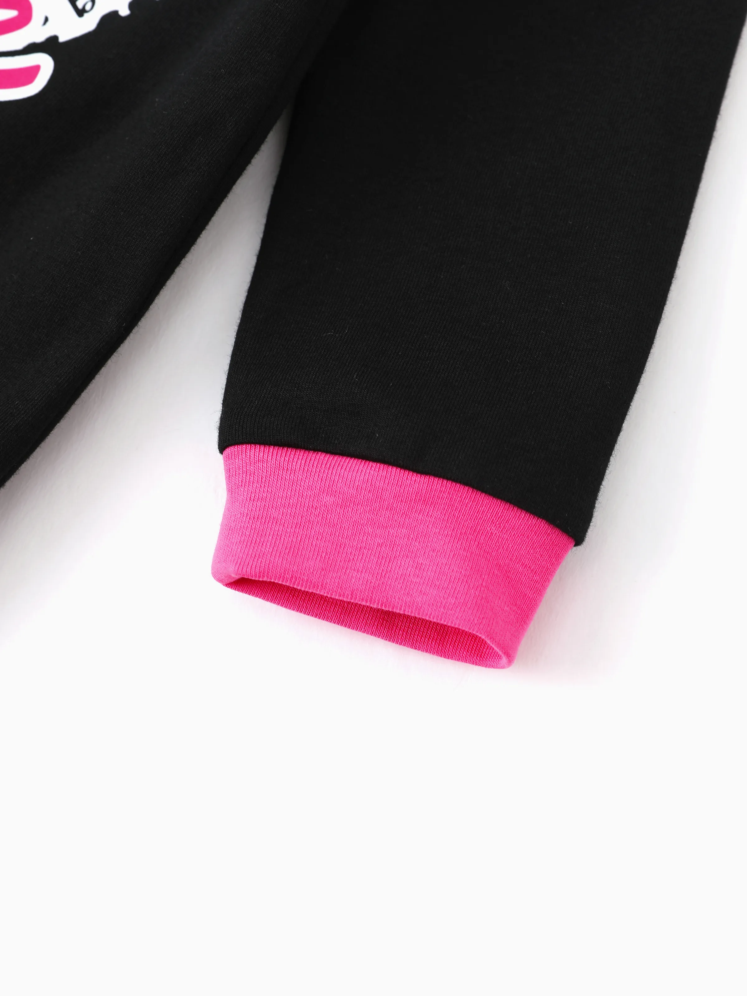 Barbie Baby Girl 2-Pack Childlike Cotton Jumpsuits Hot Pink - Image 8
