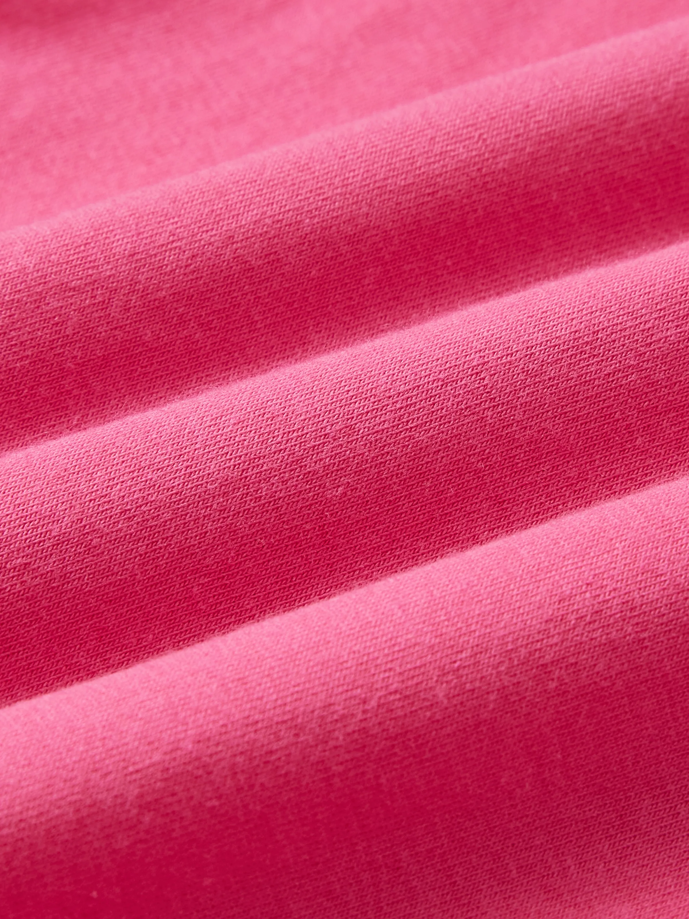 Barbie Baby Girl Letter Embroidered Long-sleeve Jumpsuit Hot Pink - Image 7