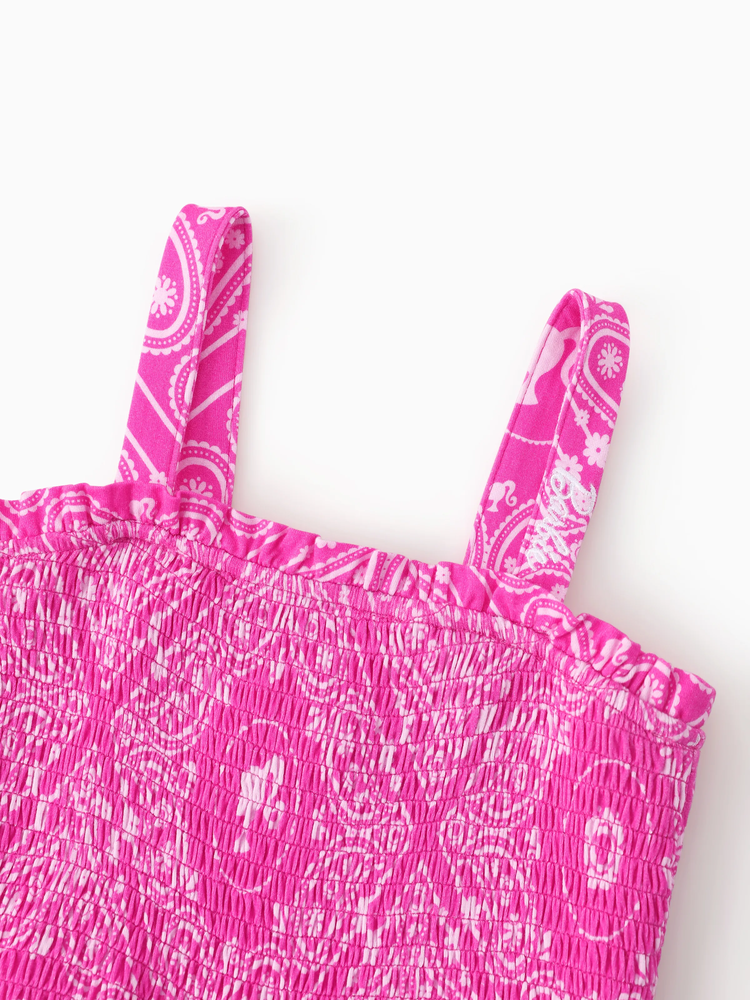Barbie Mommy and Me Bamboo Allover Print Jumpsuit Hot Pink - Image 12