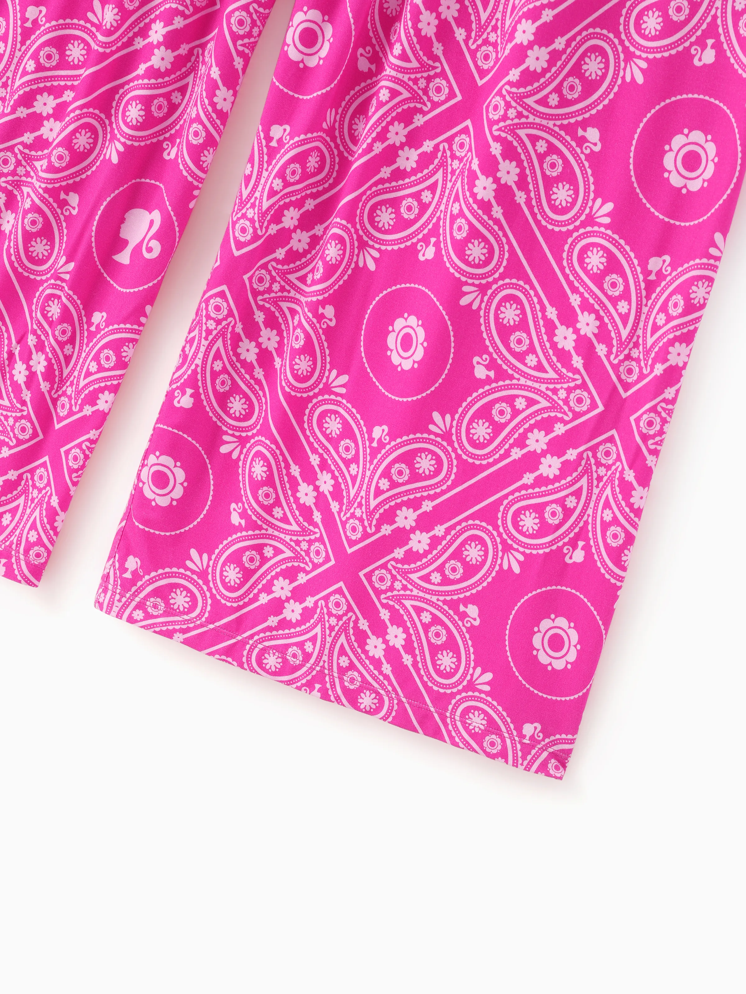 Barbie Mommy and Me Bamboo Allover Print Jumpsuit Hot Pink - Image 13