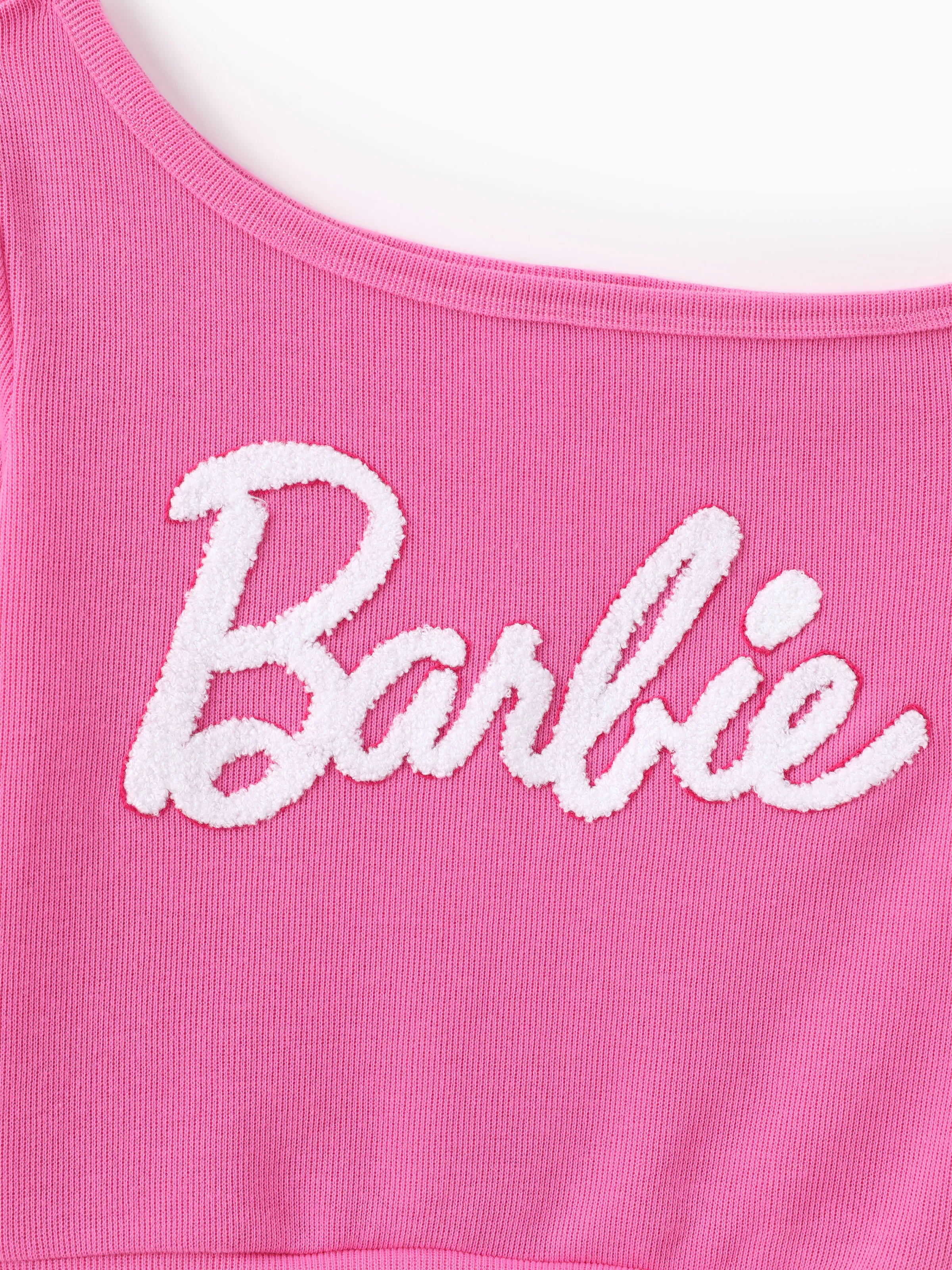 Barbie Outfit Mommy and Me Slanting Front Sweatshirt/ Sequin Maxi Skirt/Jacket/Dress Roseo - Image 4