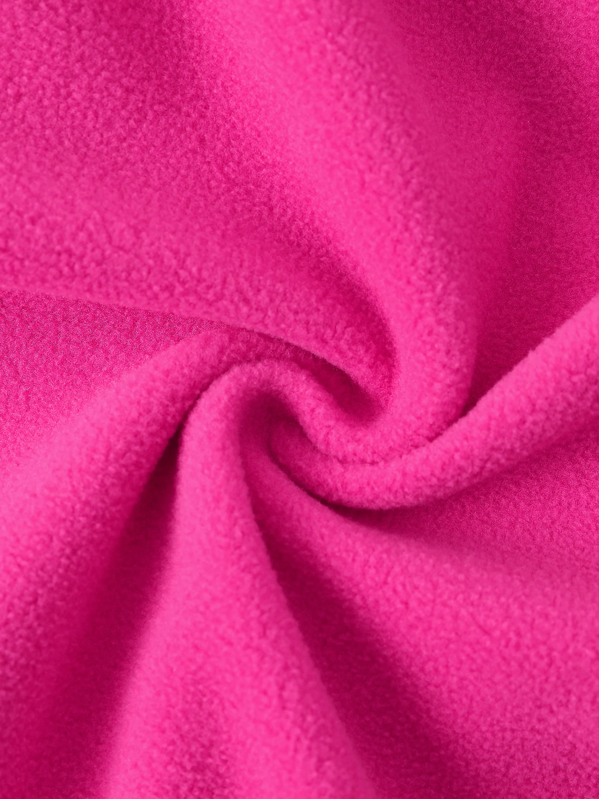 Barbie Toddler/ Kid Girl Fleece Bomber Jacket Hot Pink - Image 8