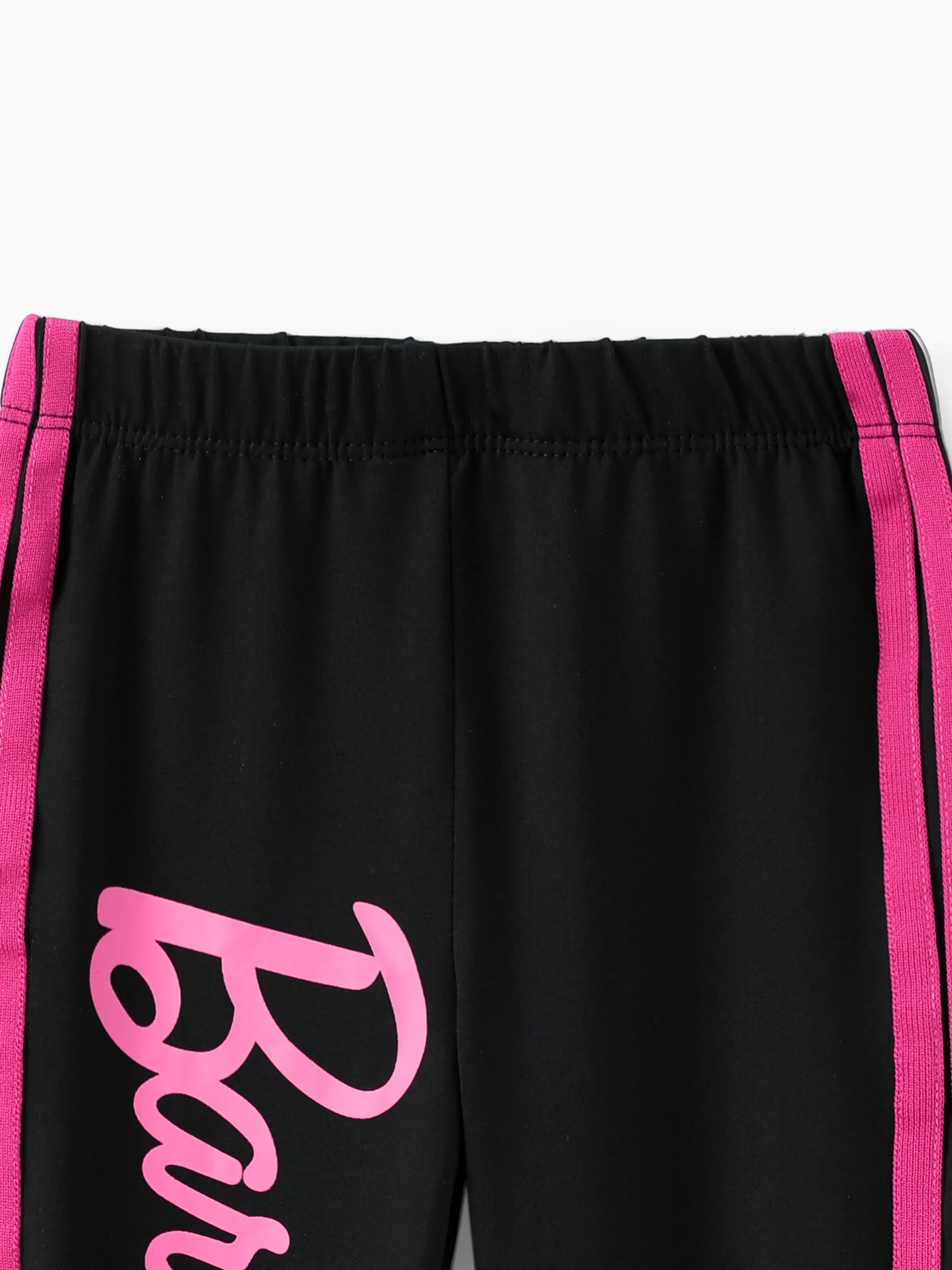 Barbie Toddler/Kid Girl Letter Pattern Leggings Black - Image 3