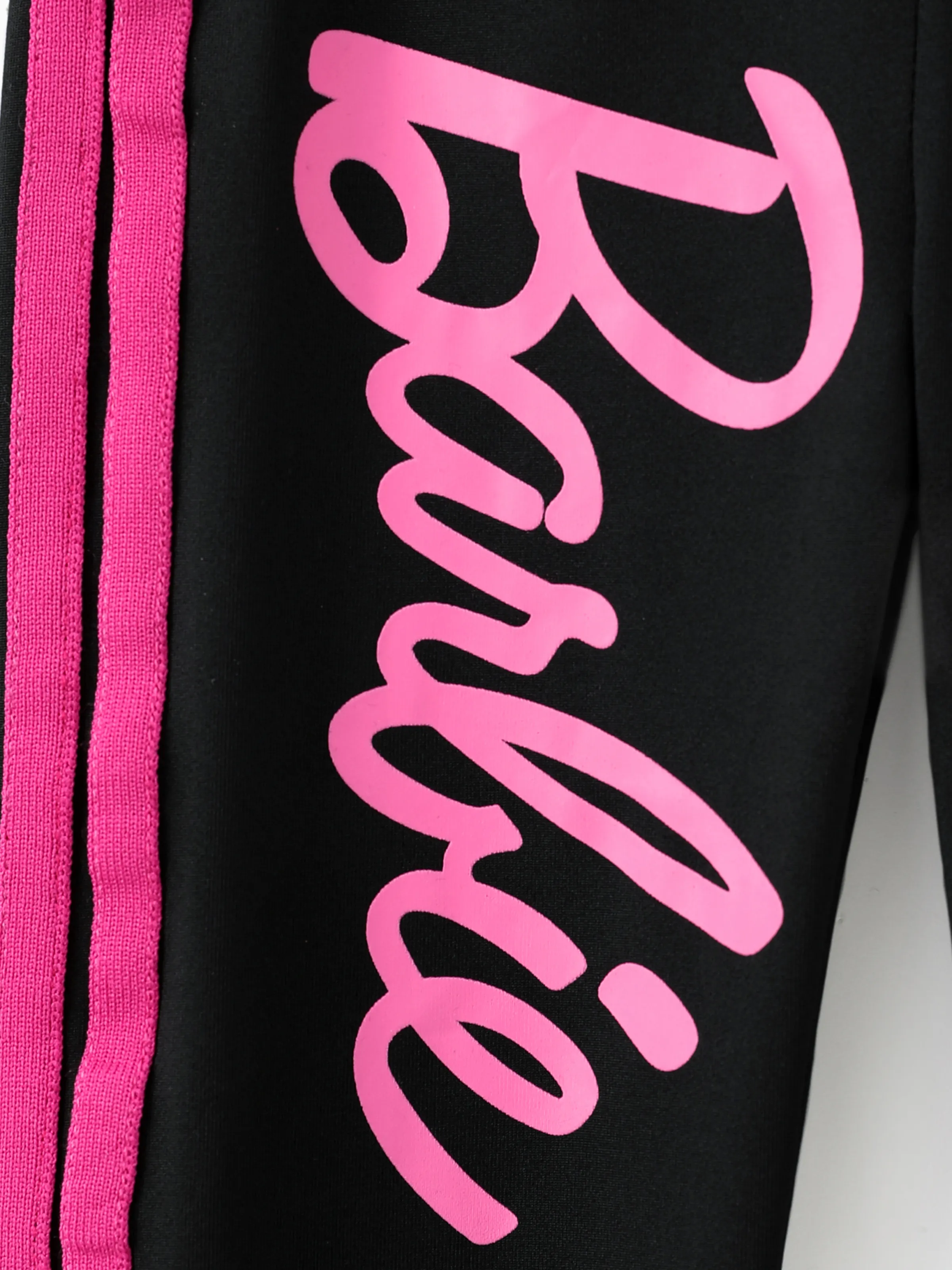 Barbie Toddler/Kid Girl Letter Pattern Leggings Black - Image 4