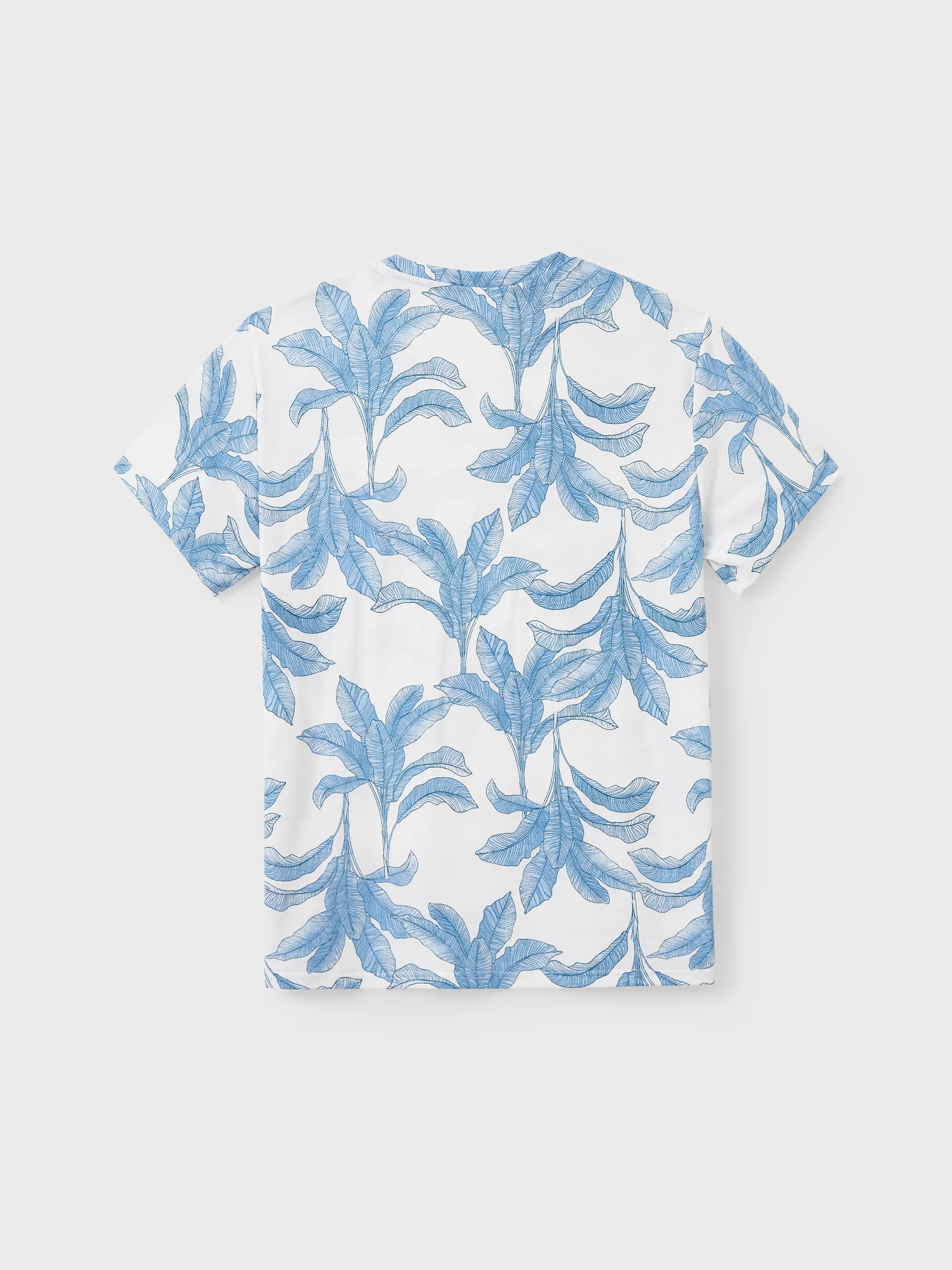 Casual Broken Flower Family Matching Suits Unisex Light Blue - Image 23