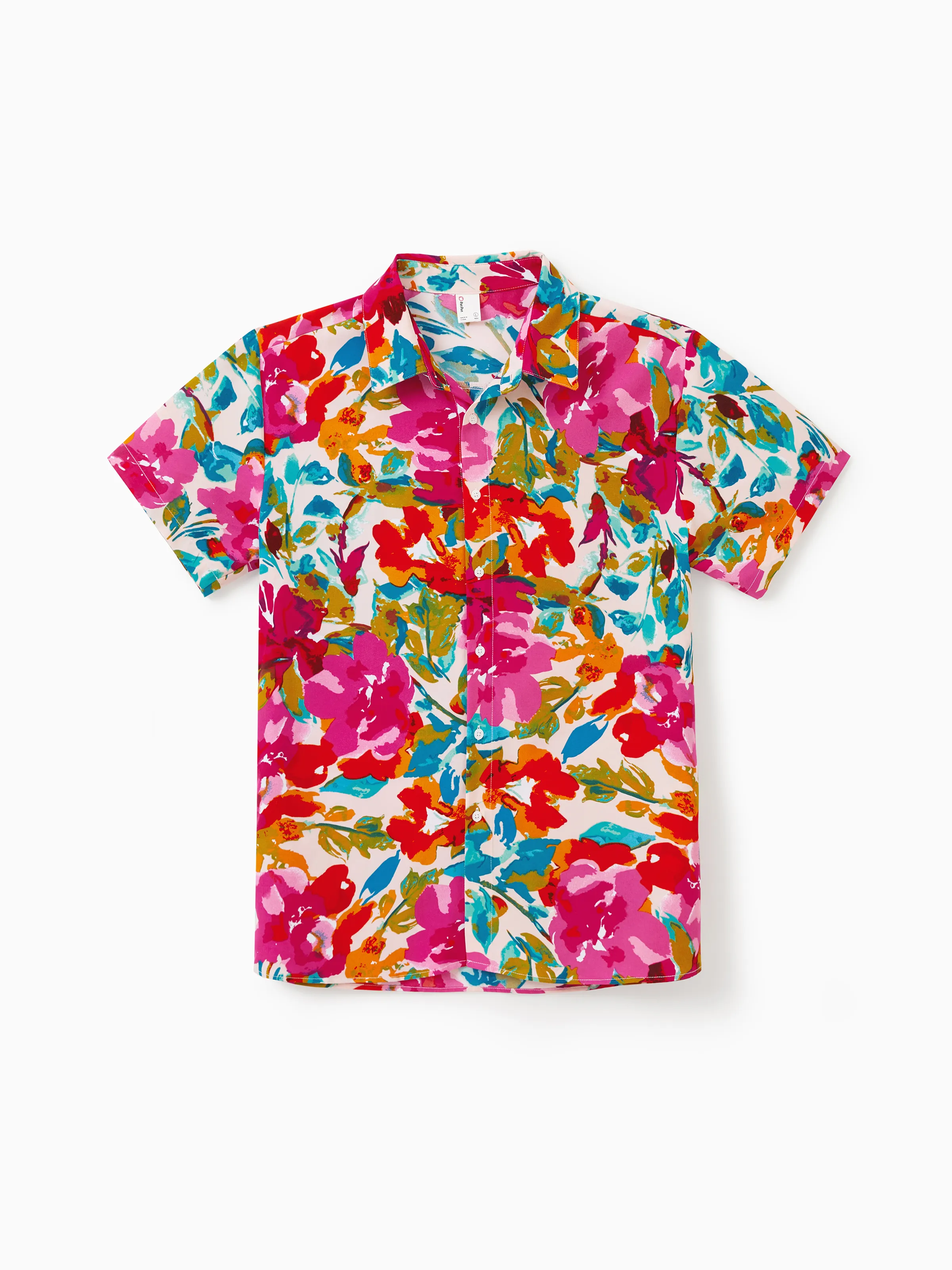 Colorful Family Matching Outfits Sleeveless Strap Top and Skirt Co-ord Set & Shirt Sets Summer Vacation Clothe for Beach, Photoshoots, Travel Hot Pink - Image 29