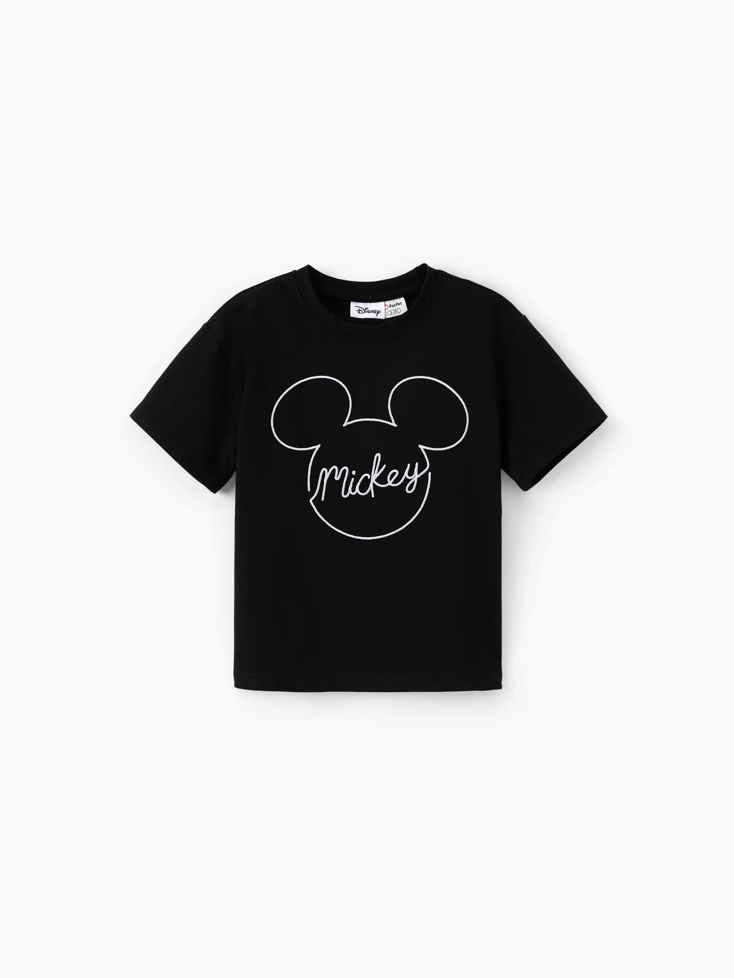 Disney Mickey and Friends Daddy and Me Family matching 1pc Mickey Mouse Allover Print Sporty Dress/Cotton Top /RomperExpression Casual Suits Family Set 3pcs Cotton Unisex Black - Image 10