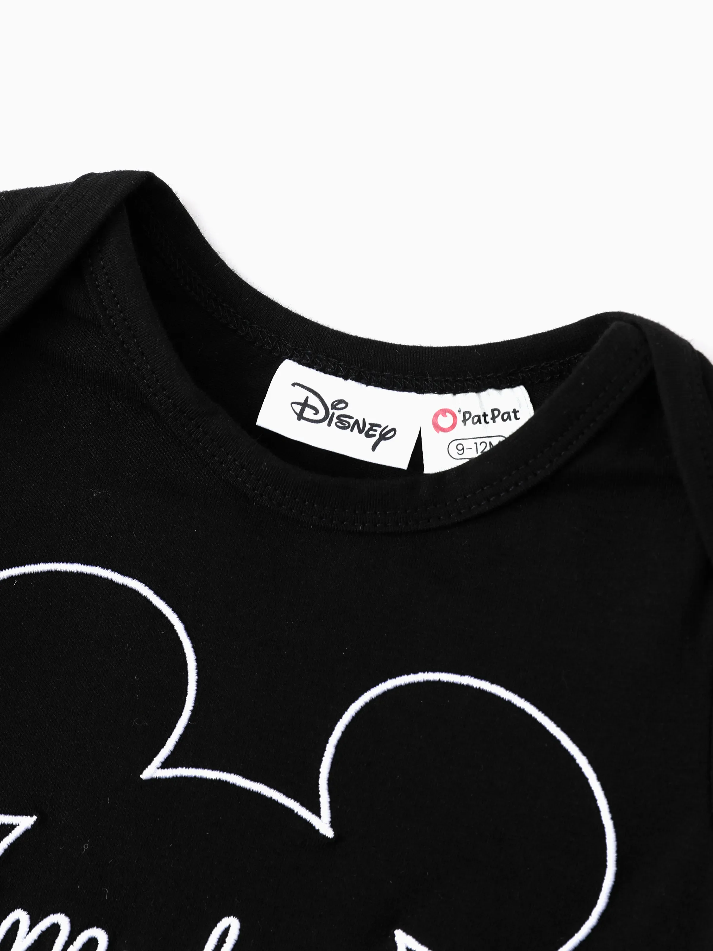 Disney Mickey and Friends Daddy and Me Family matching 1pc Mickey Mouse Allover Print Sporty Dress/Cotton Top /RomperExpression Casual Suits Family Set 3pcs Cotton Unisex Black - Image 16