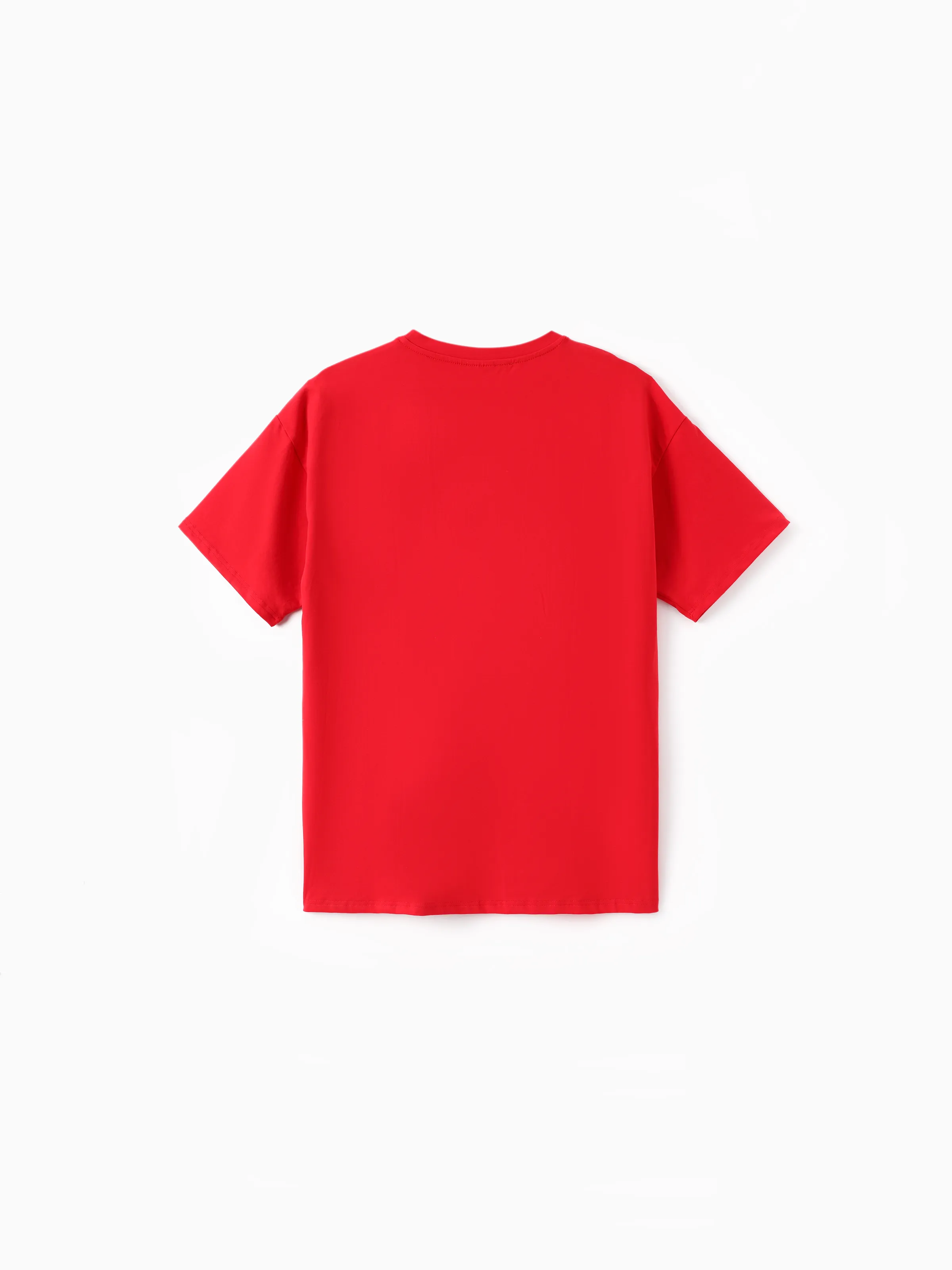 Disney Mickey and Friends Daddy and Me Family matching 1pc Mickey Mouse Graffiti Cotton T-shirt or Colorblock Dress with Built-in Shorts & Pockets or Naia™ Allover Romper  Red - Image 8