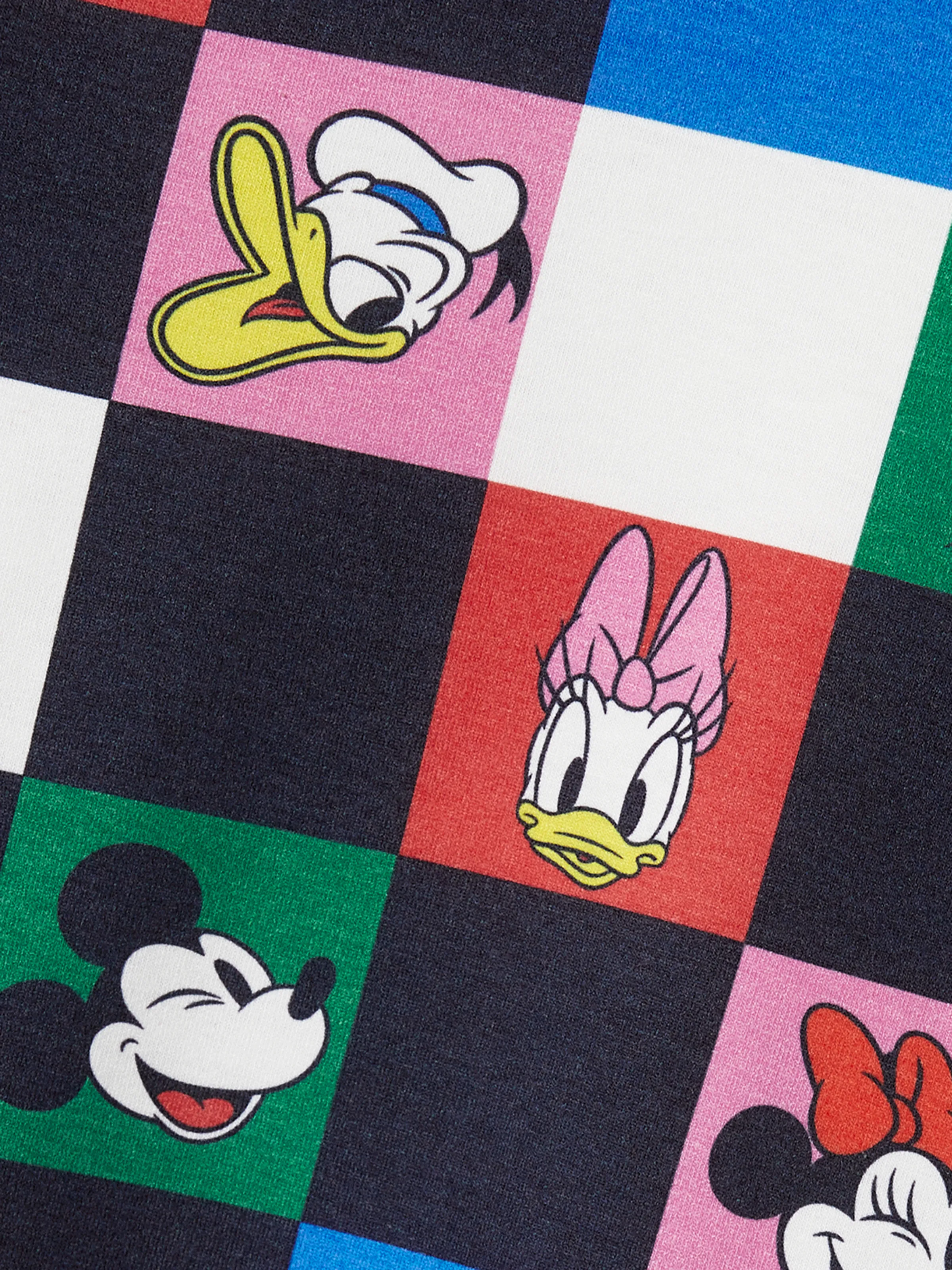 Disney Mickey and Friends Daddy and Me Family Matching Naia™ Colorful Checkered Pattern Top/Sleeveless Dress/Onesie Multi-color - Image 16