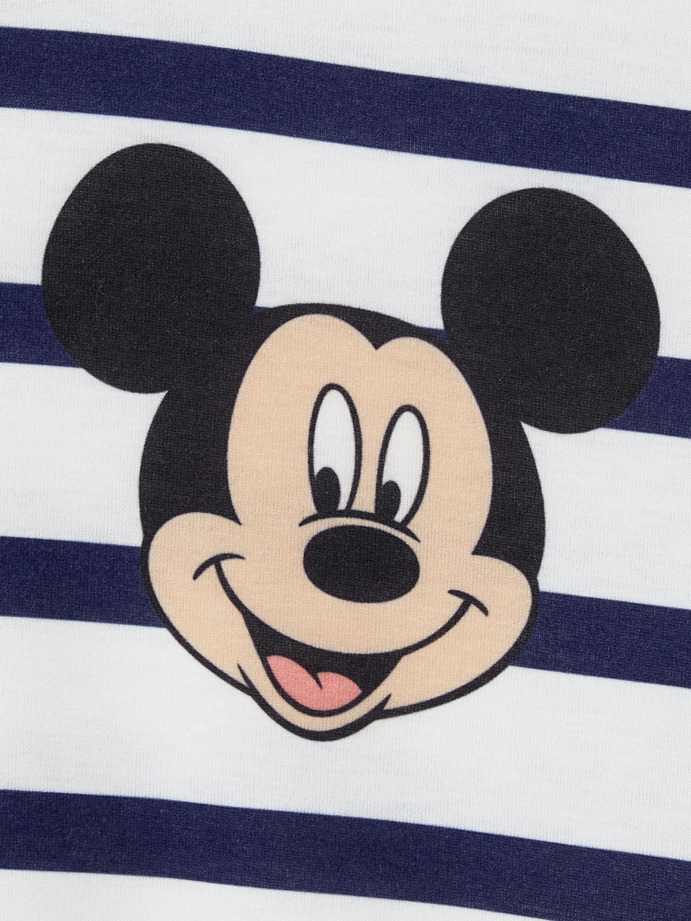 Disney Mickey and Friends Daddy and Me Family Matching Stripe & Character Print Short-sleeve Naia™Dresses and T-shirts Sets COLOREDSTRIPES - Image 6