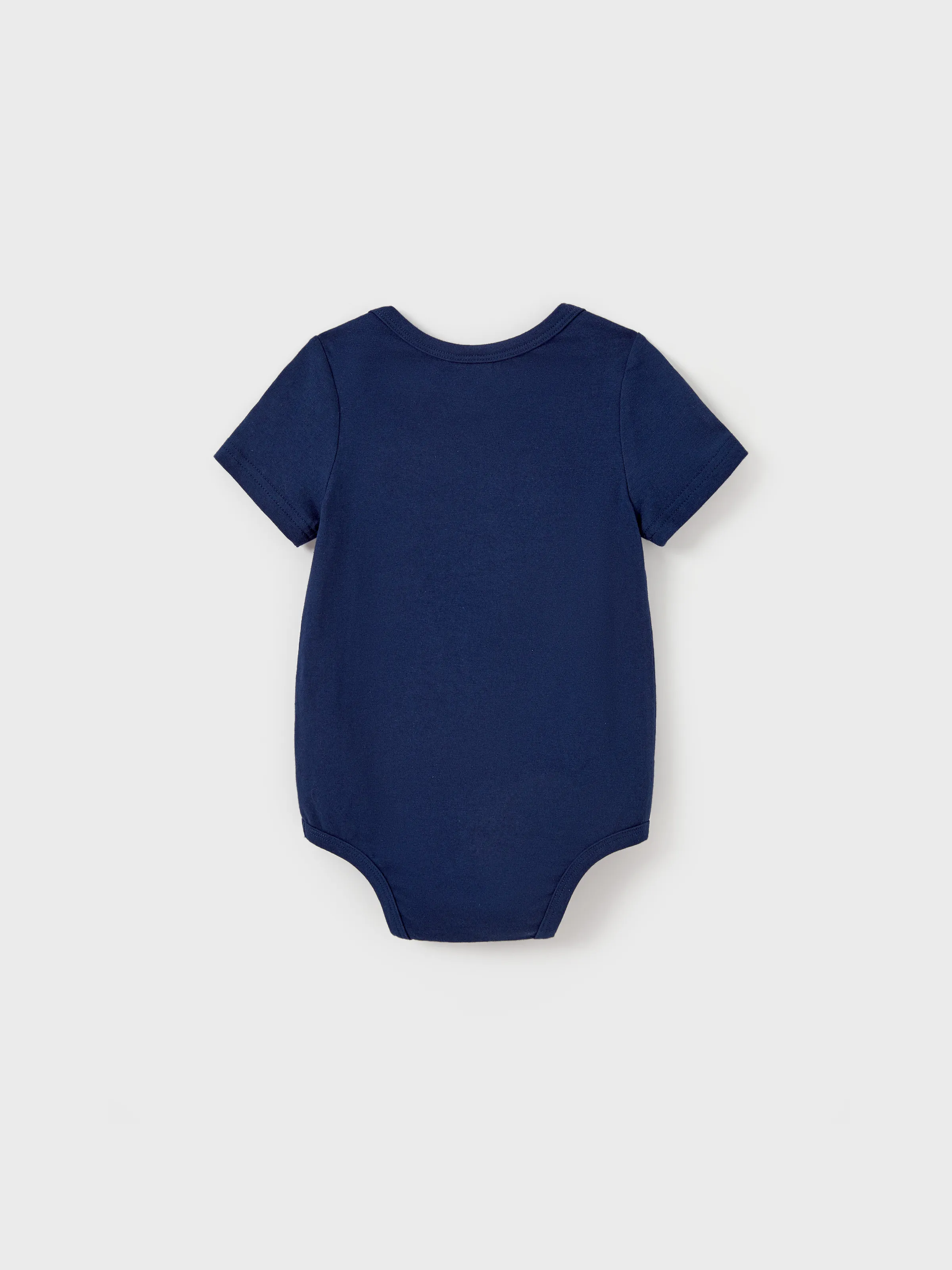 Daddy & Daughter Cotton T-Shirt & Dress Set – Sunny Days Palm Print for Dad, Mom, Baby & Toddler, Perfect for Summer Vacations & Family Outings Tibetan blue - Image 14