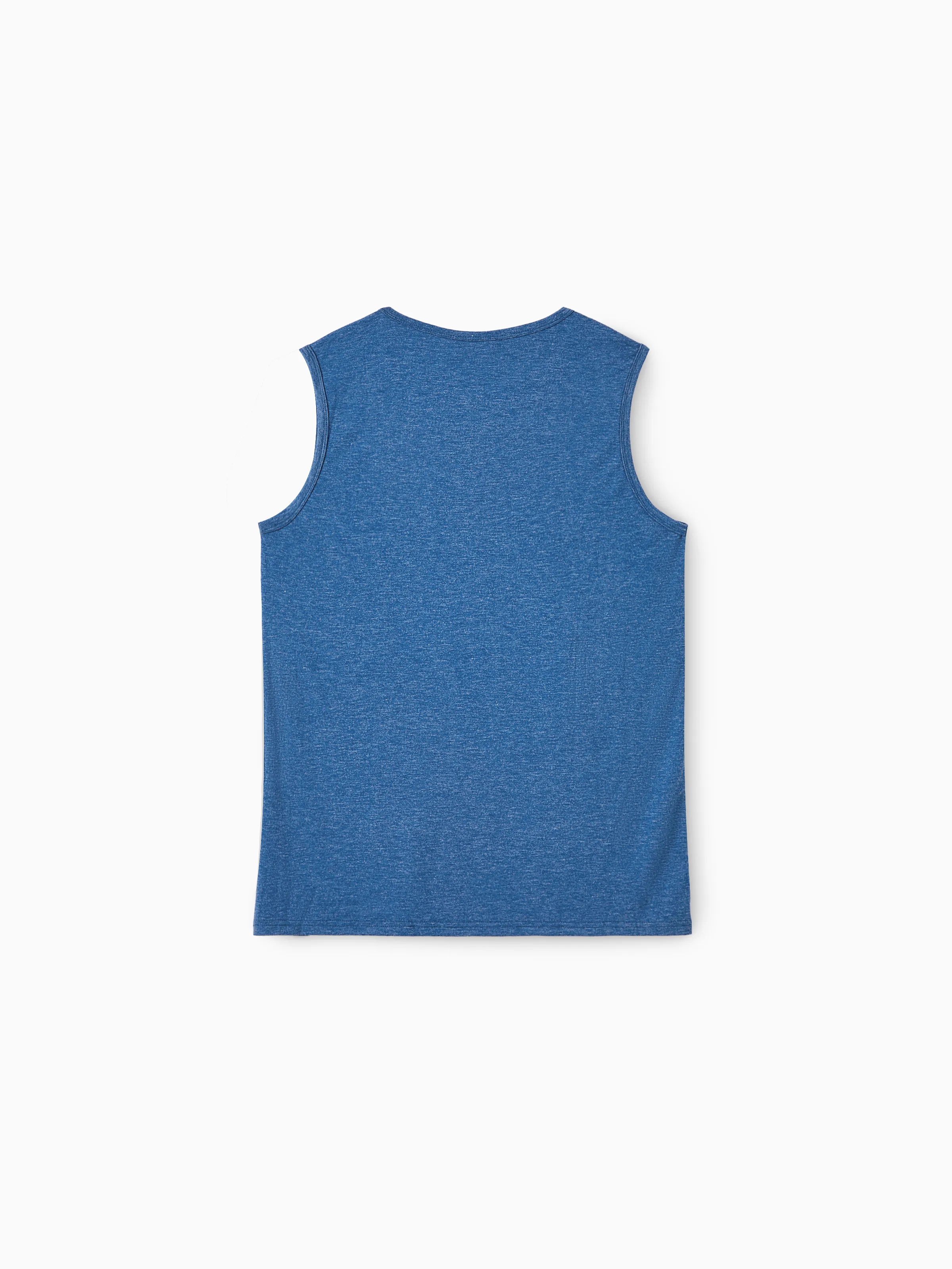 Daddy & Daughter Sets Blue Tank Top or Flowy A-Line Tank Dress with Pockets Blue - Image 6