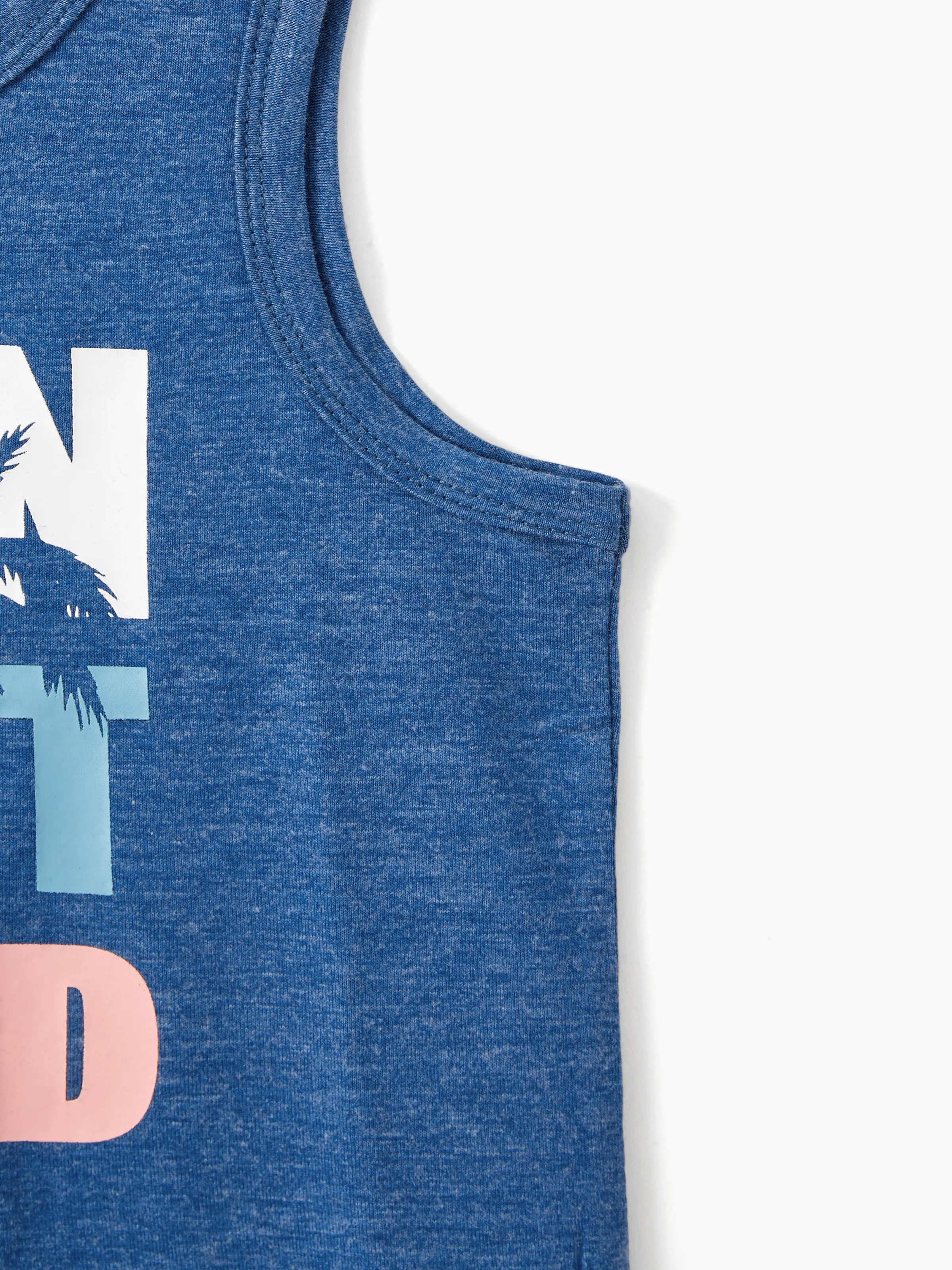 Daddy & Son Sets Blue Tank Top Blue - Image 12
