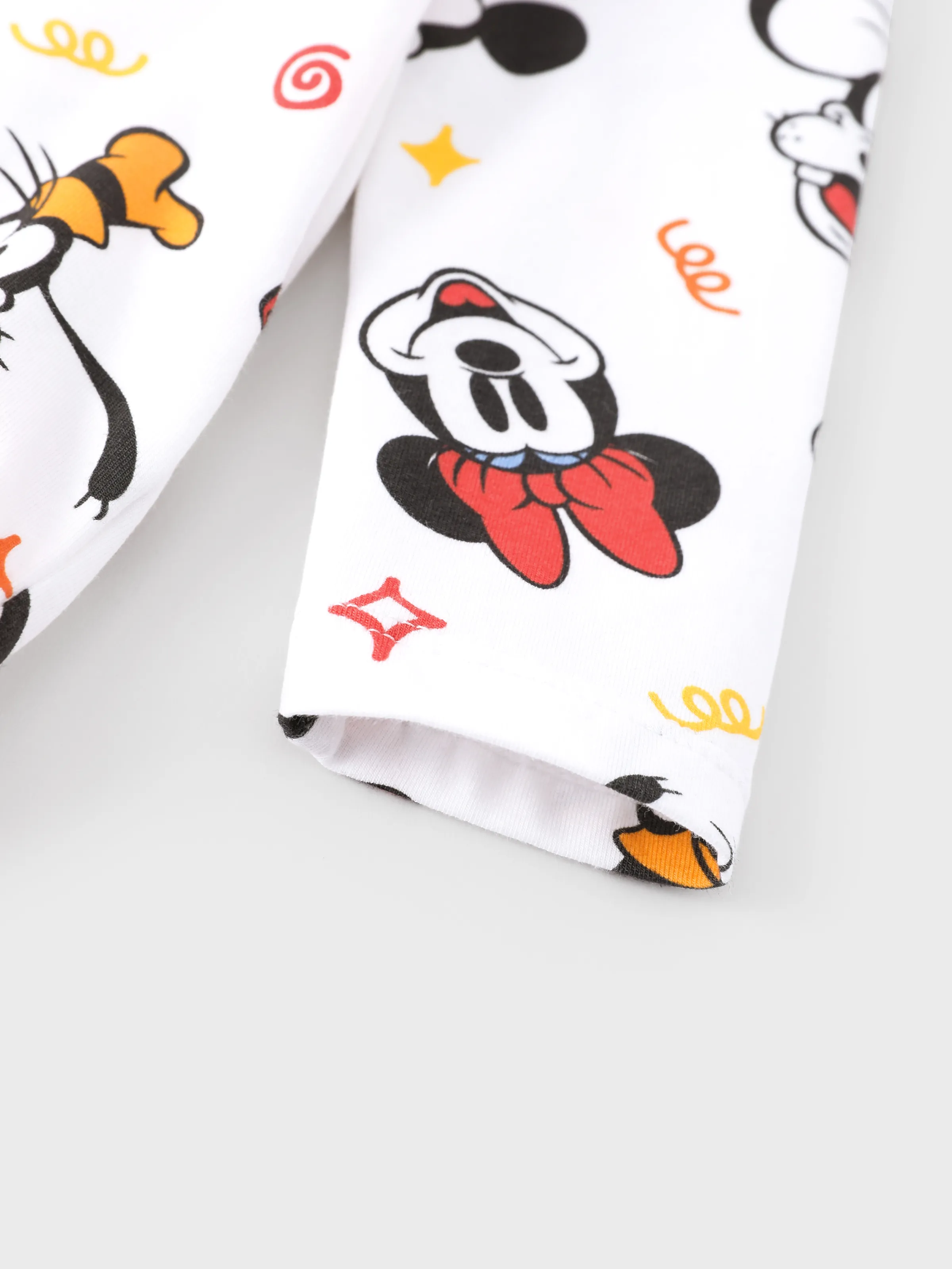 Disney Mickey and Friends Baby Boy 2pcs Mickey Bodysuits and Pants Set Red - Image 7