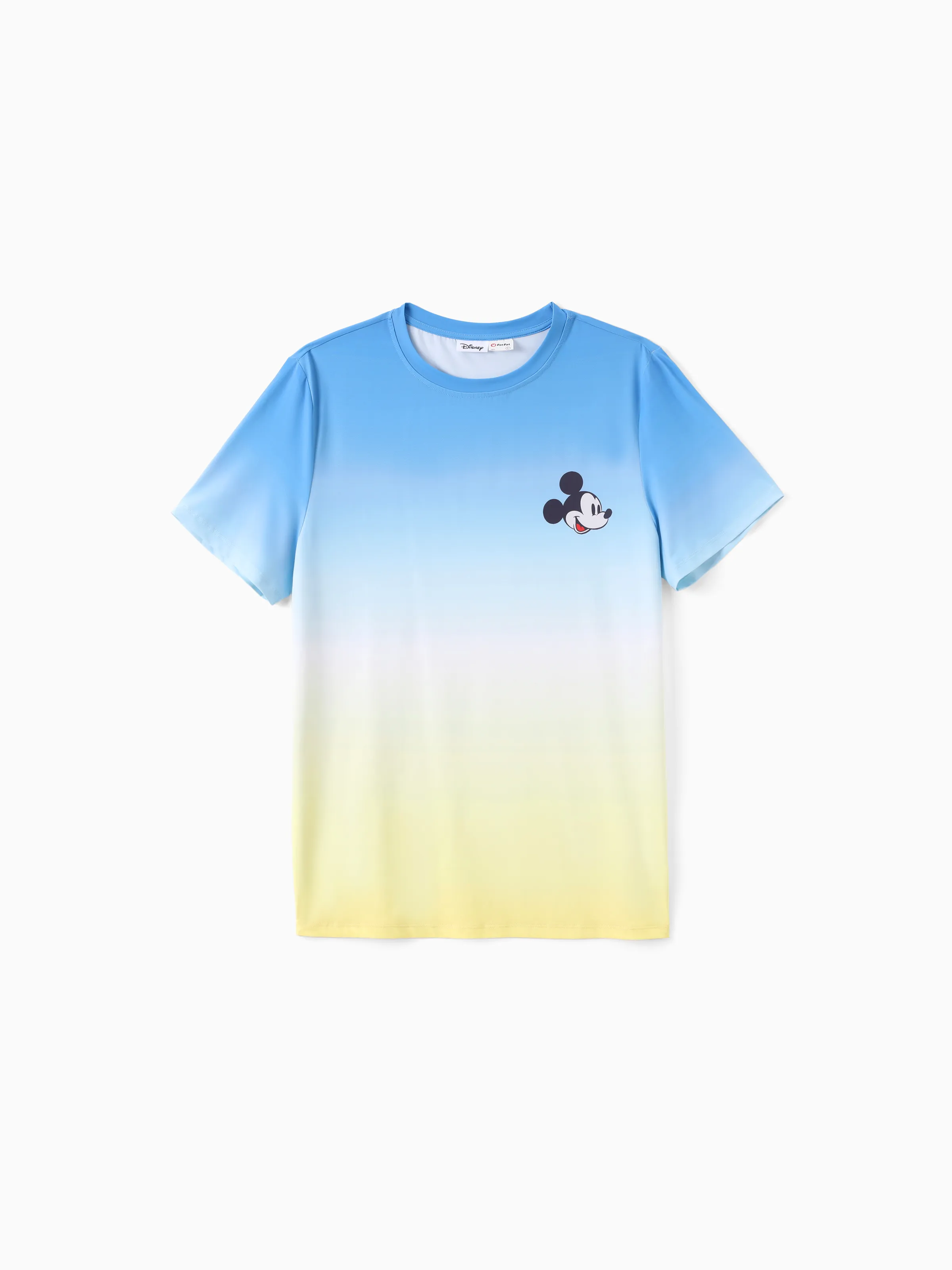 Disney Mickey and Friends Family matching Mickey Mouse Allover Print Denim Dresse/Jumpsuit/T-shirt Blue - Image 18
