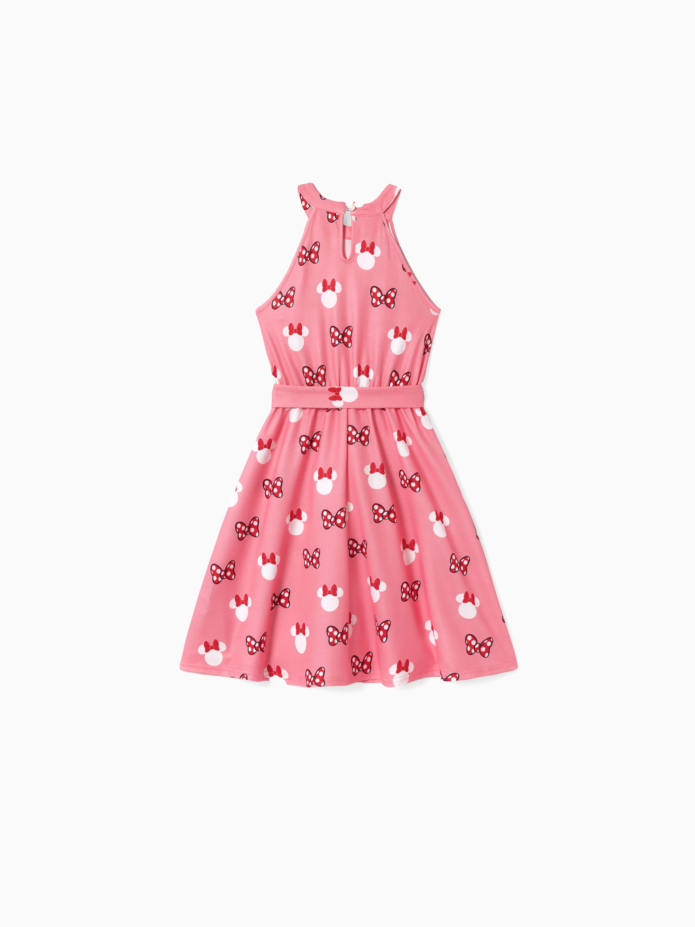 Disney Mickey and Friends Mommy & Me Minnie Heart-shaped Dress
 Pink - Image 3