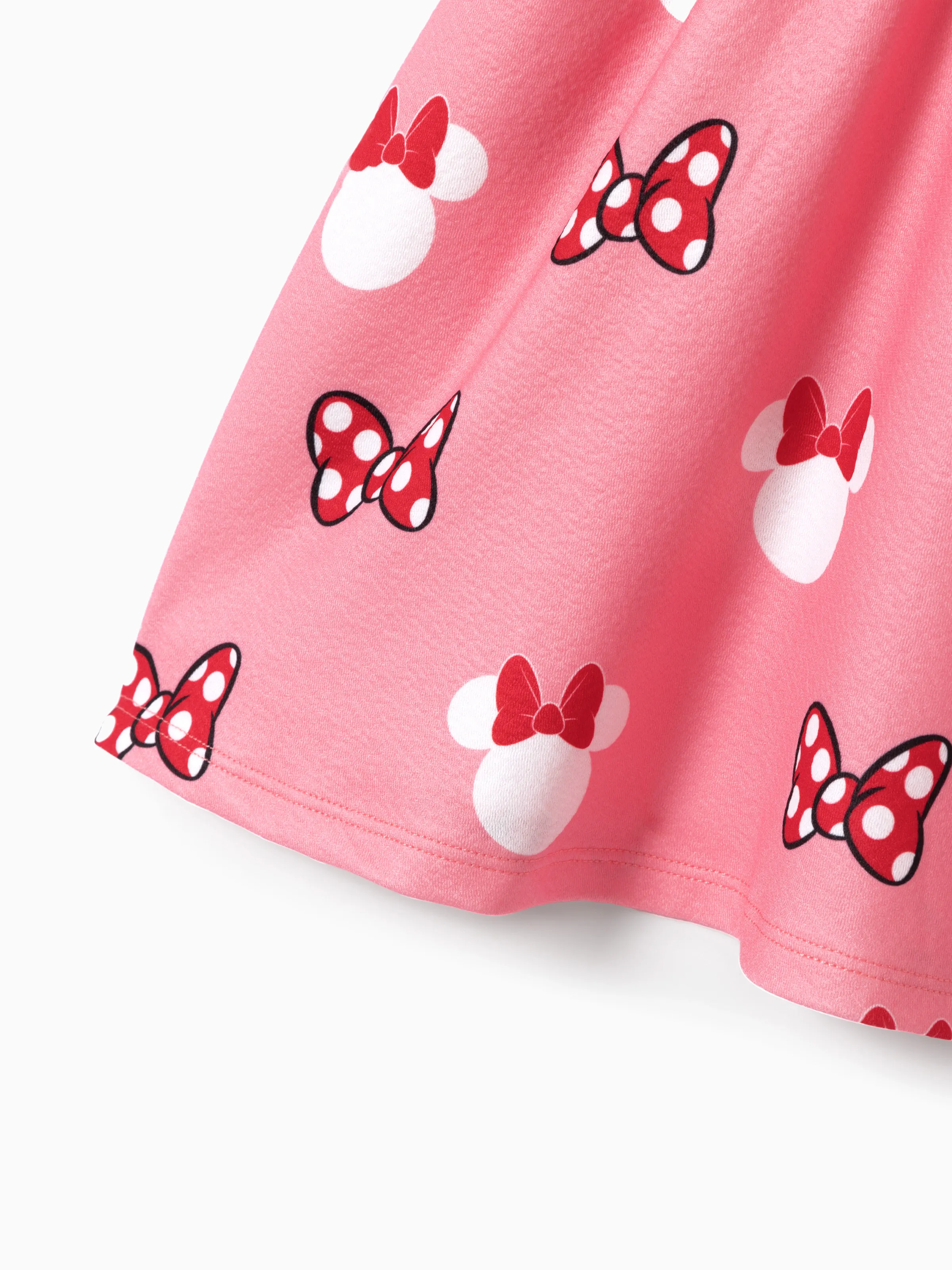 Disney Mickey and Friends Mommy & Me Minnie Heart-shaped Dress
 Pink - Image 5