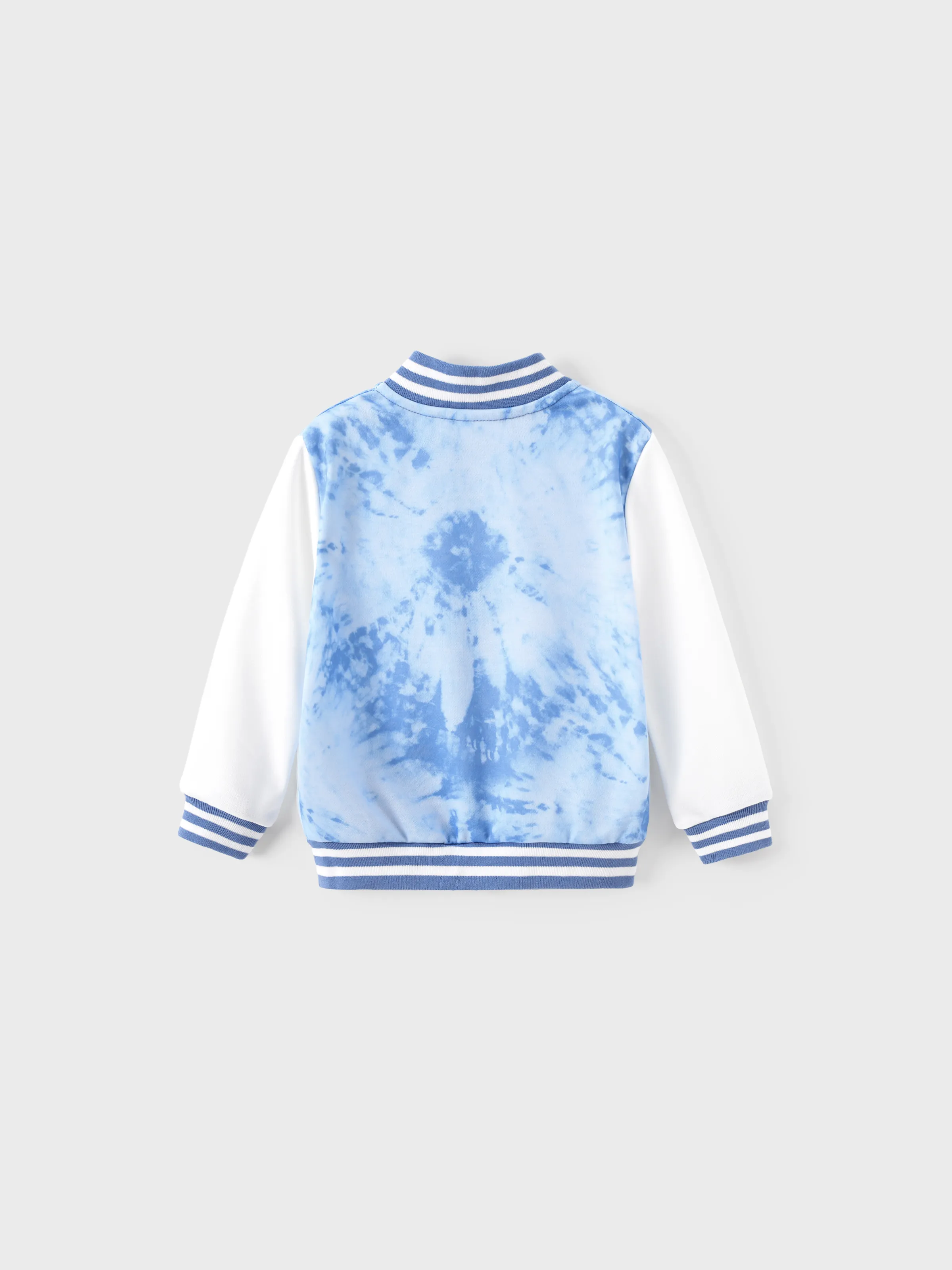 Disney Mickey and Friends Toddler/ Kid Mickey Mouse Polka Dot Bomber Jacket Blue - Image 3