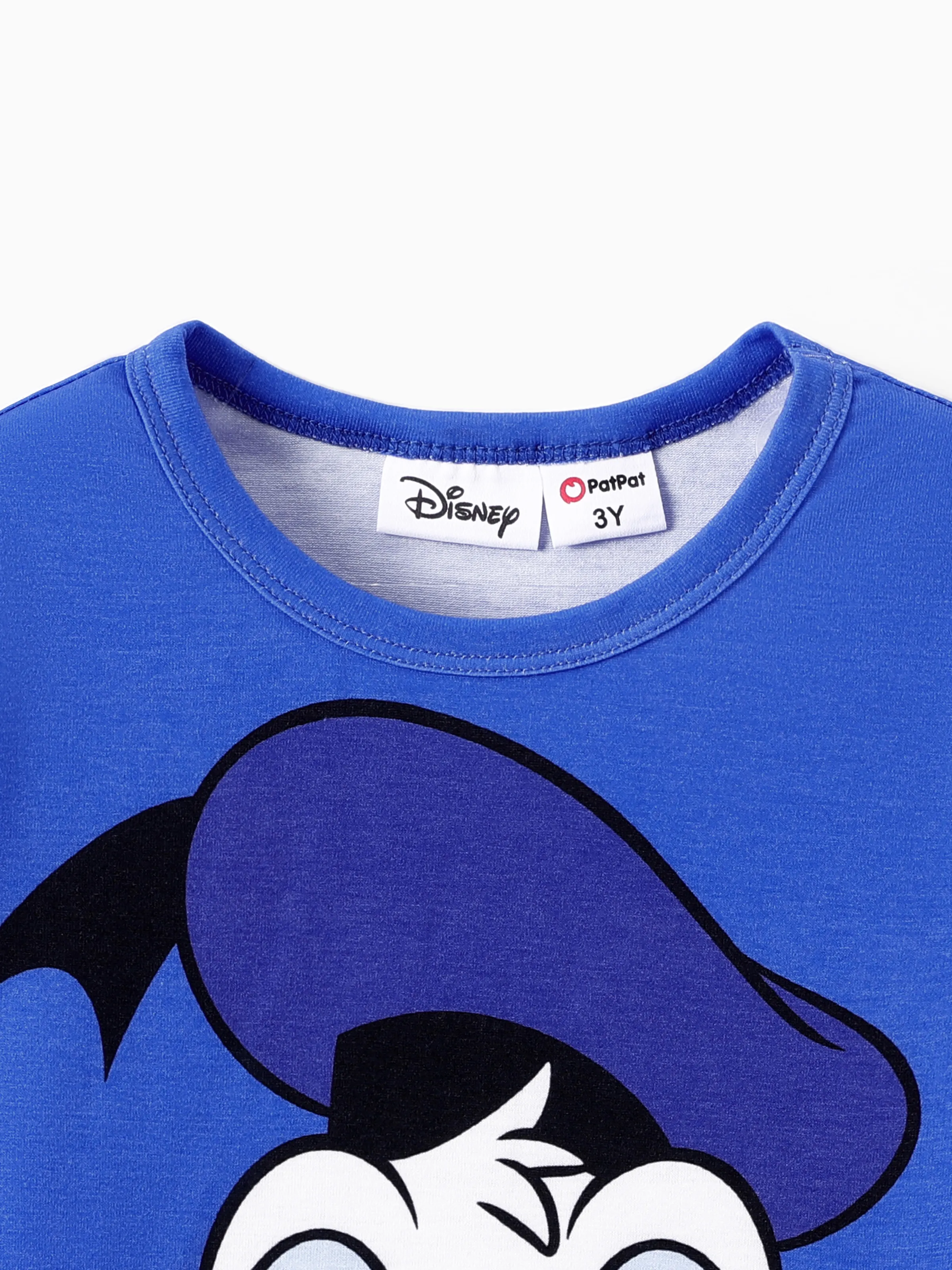 Disney Mickey and Friends Toddler/ Kid Boy Donald Naia™ Print Long-sleeve Tee Orange red - Image 4
