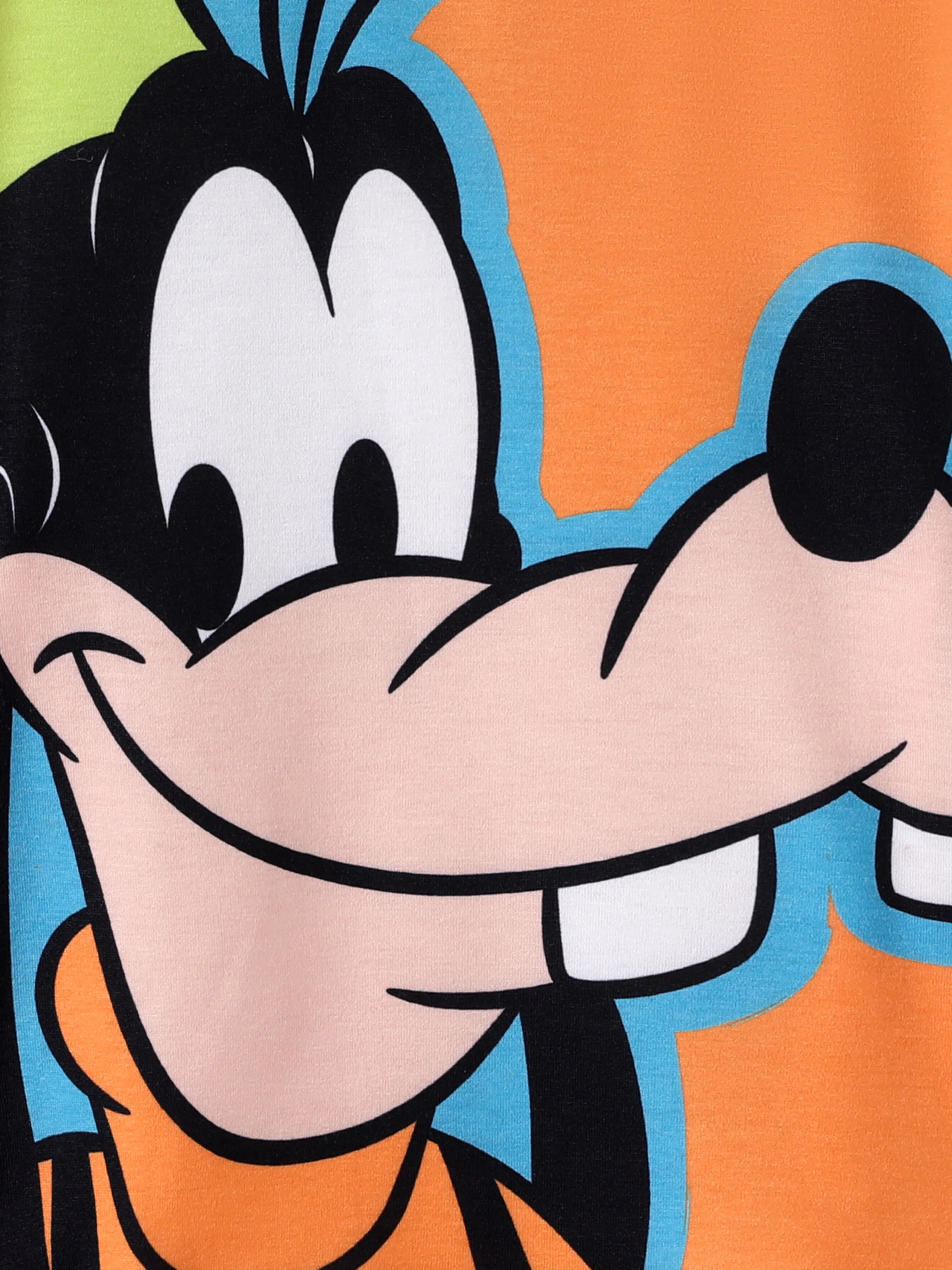 Disney Mickey and Friends Toddler/ Kid Boy Goofy Naia™ Print Long-sleeve Tee Orange red - Image 2
