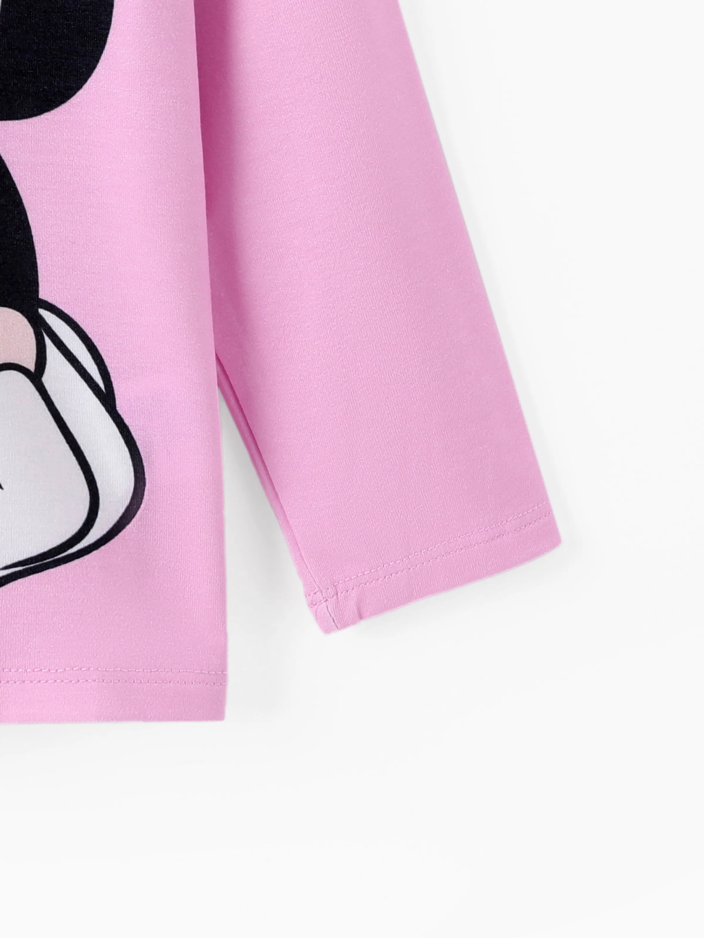 Disney Mickey and Friends Toddler & Kids Girl Minnie Naia™ Long-sleeve Tee Pink - Image 5