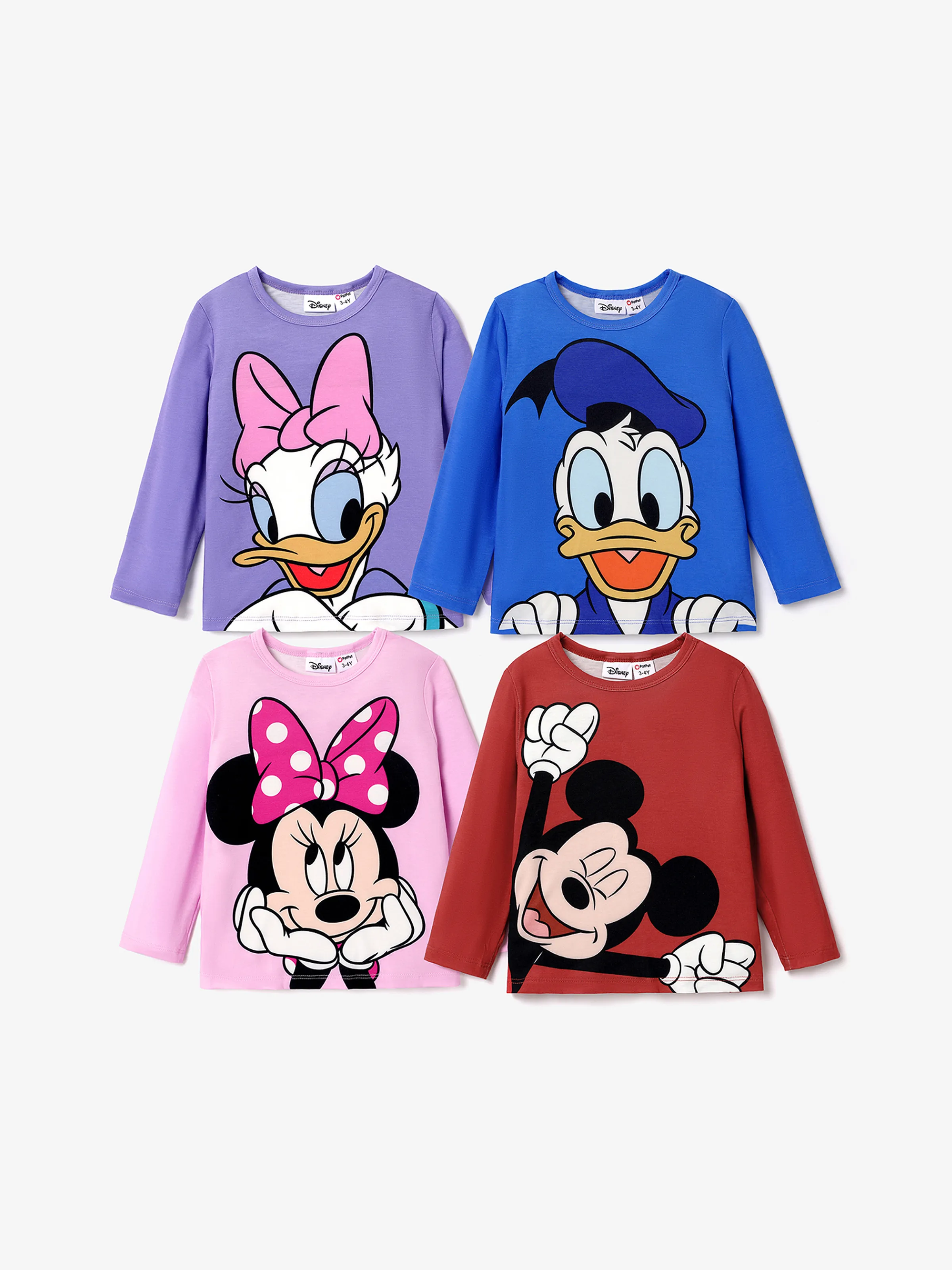 Disney Mickey and Friends Toddler & Kids Girl Minnie Naia™ Long-sleeve Tee Pink - Image 6