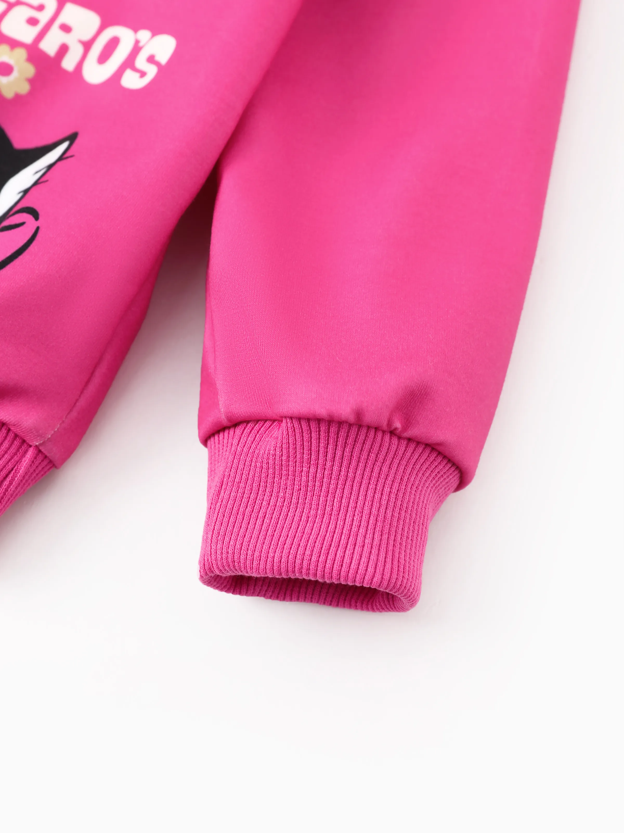 Disney Mickey and Friends Toddler/Kid Girl Minnie 2pcs Ruffled Sweatshirt and Leggings Set Hot Pink - Image 8