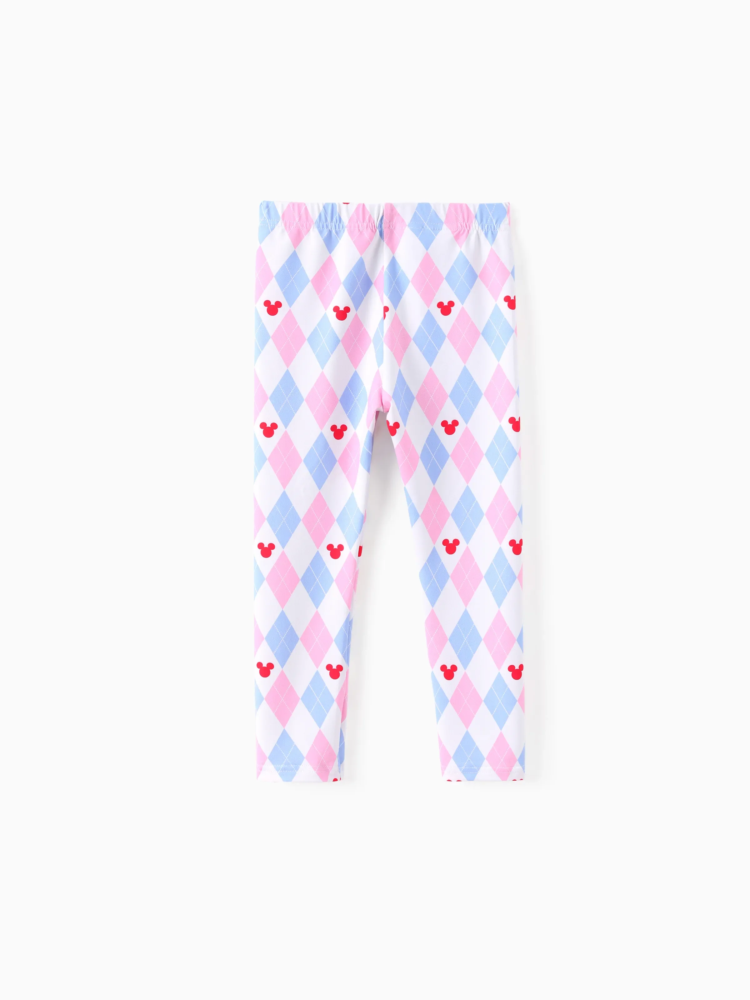 Disney Mickey and Friends Toddler/Kid Girl 2pcs Minnie & Daisy Ruffled Sweatshirt and Leggings Set Light Pink - Image 5