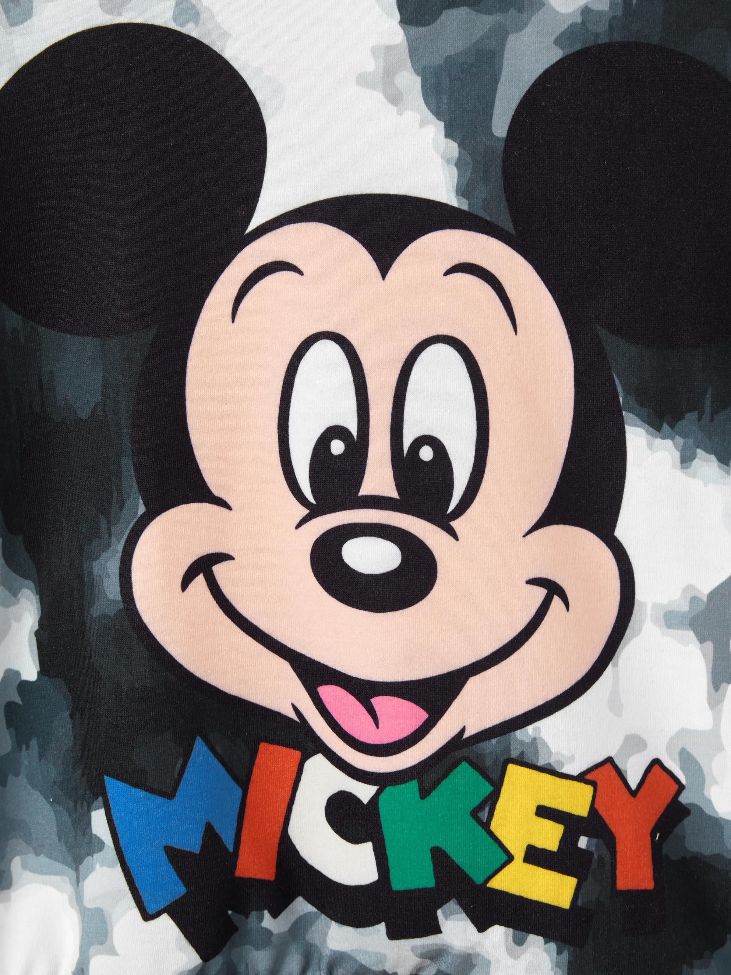 Disney Mickey and Friends Toddler/Kids Boy Mickey Ribbed Cuffs Polyester Fabric Hoodies Black - Image 6