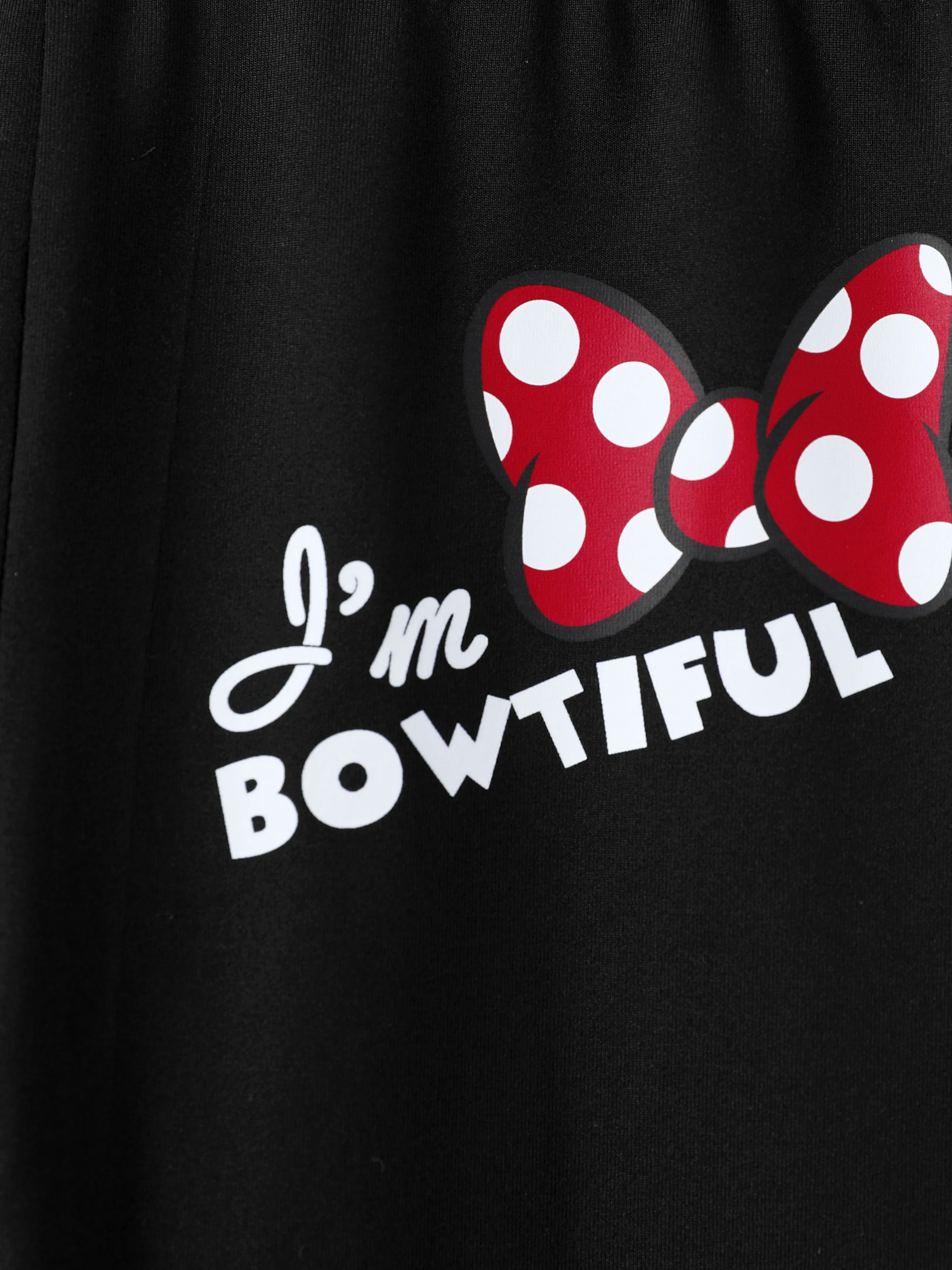Disney Mickey and Friends Toddler/Kids Girl 2pcs Minnie Tie Longsleeves Top and Leopard Print Flared Pants Set Red - Image 12