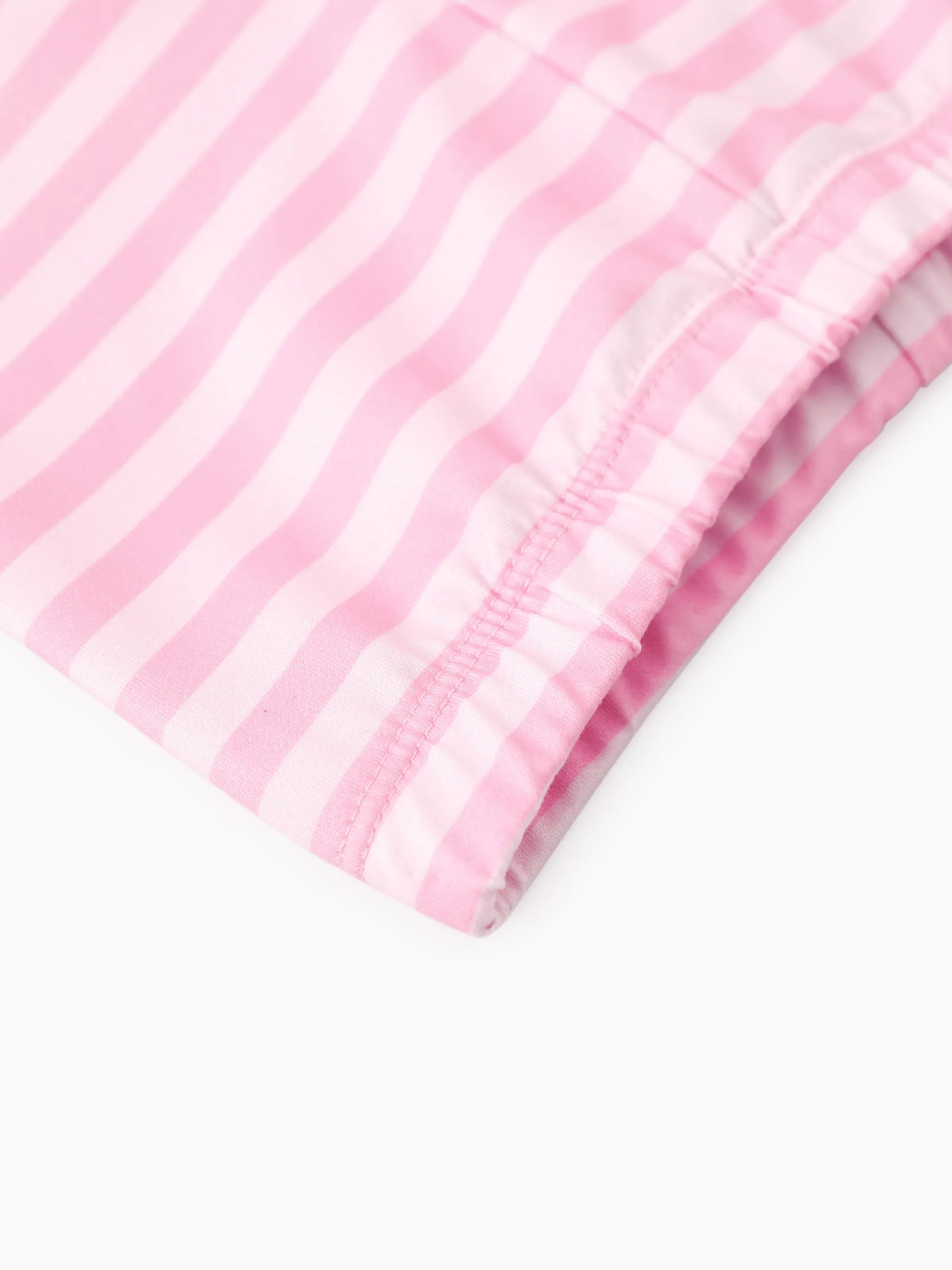 Disney Princess Baby/Toddler Girl Ariel 2pcs Striped Ruffle Tunic Top and Leggings Set Pink - Image 14
