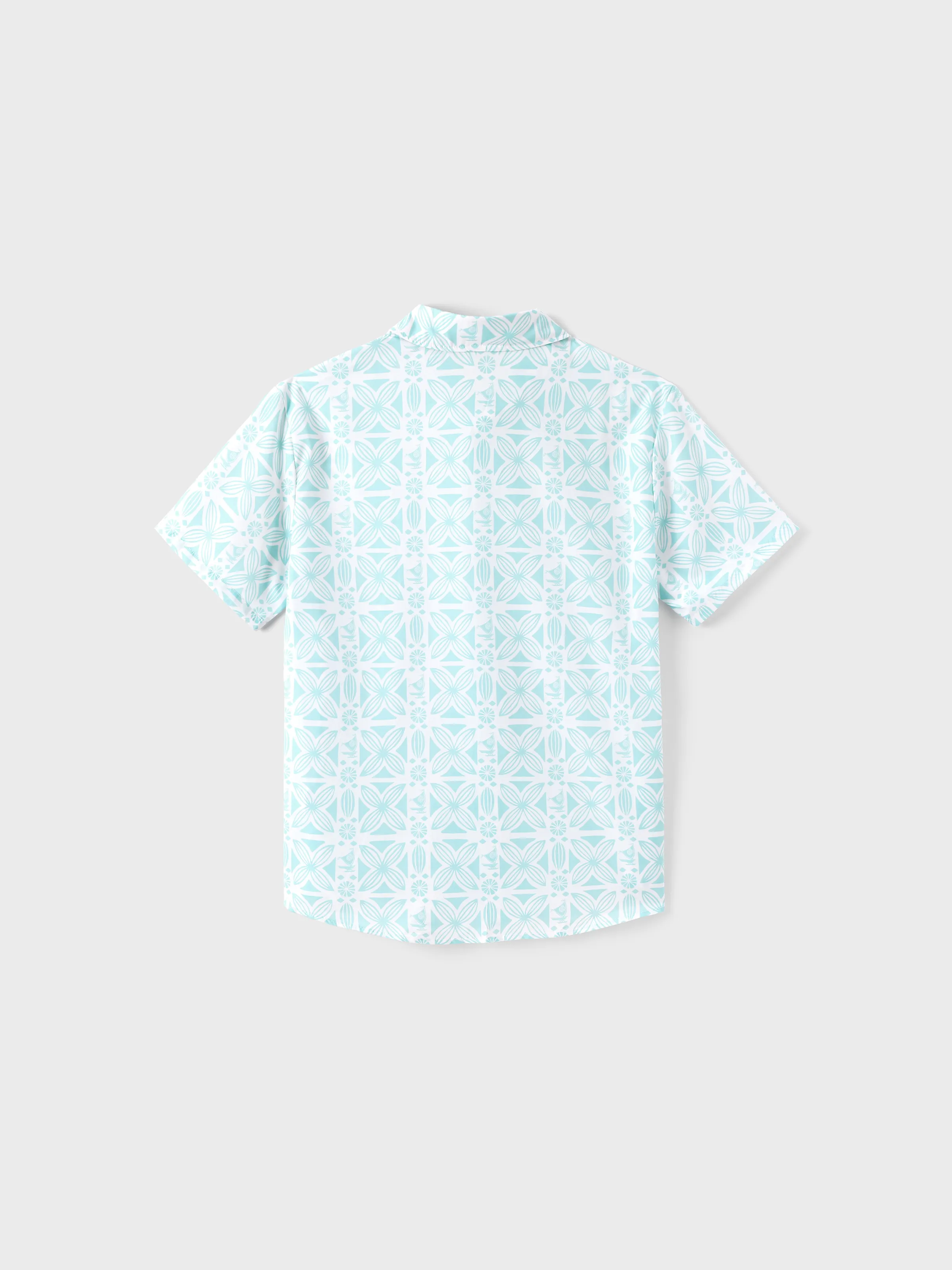 Disney Princess Daddy & Son Moana Shirt Green - Image 4