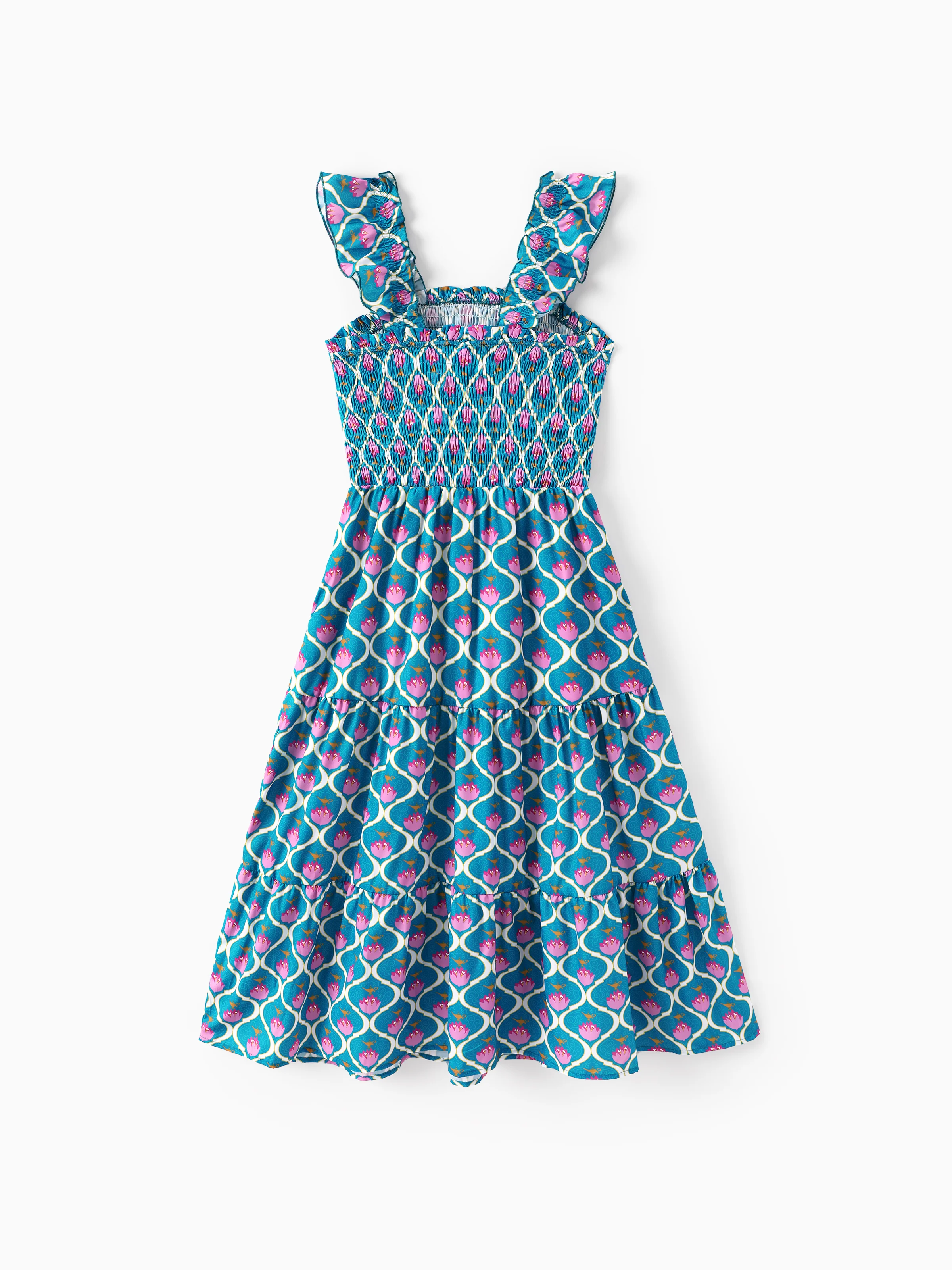 Disney Princess Matching Family Jasmine Dress/Top Blue - Image 3