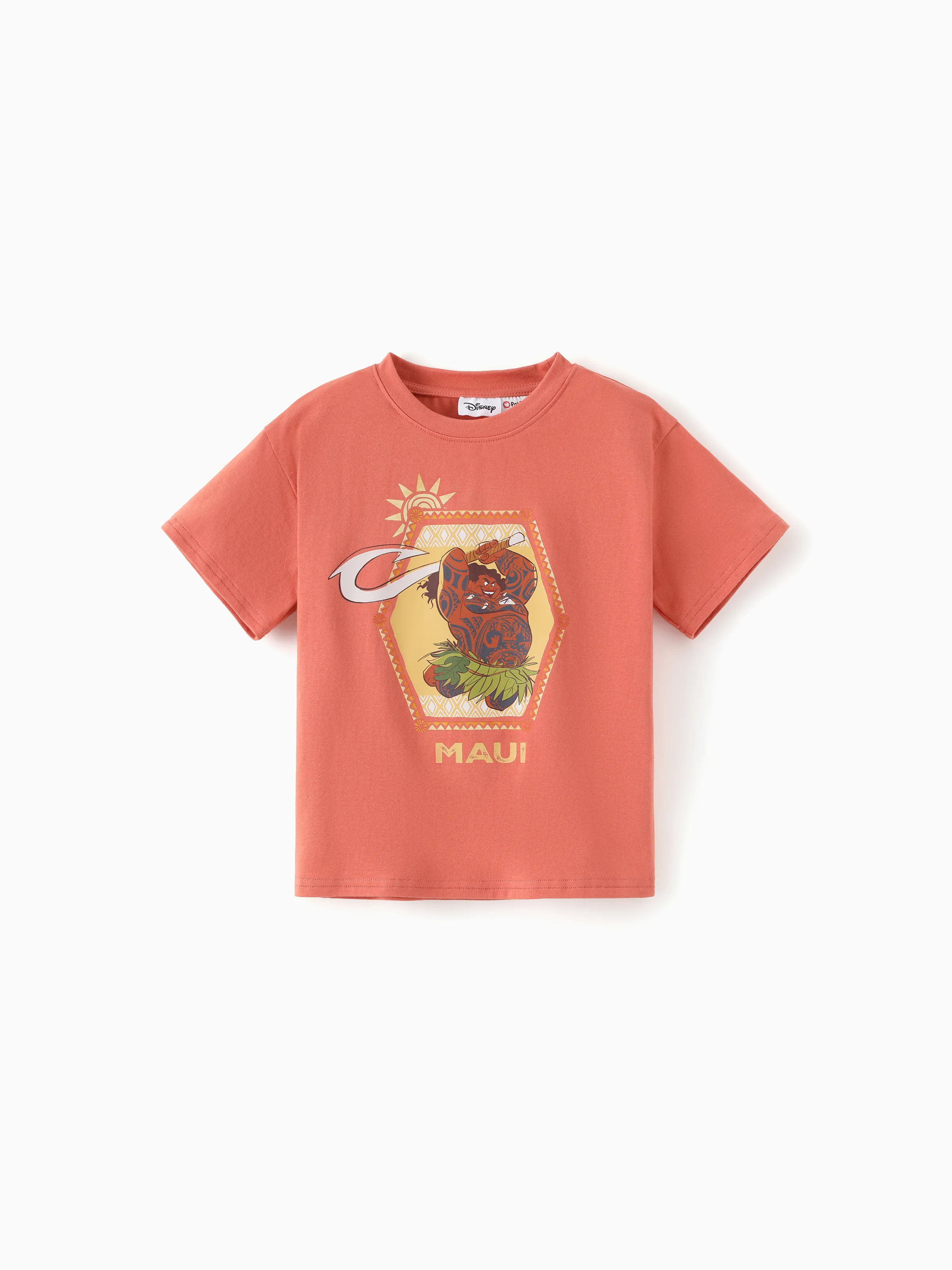 Disney Princess Matching Family Moana Sporty Dress with Built-in Shorts & Pockets/ Cotton Top Orange - Image 18