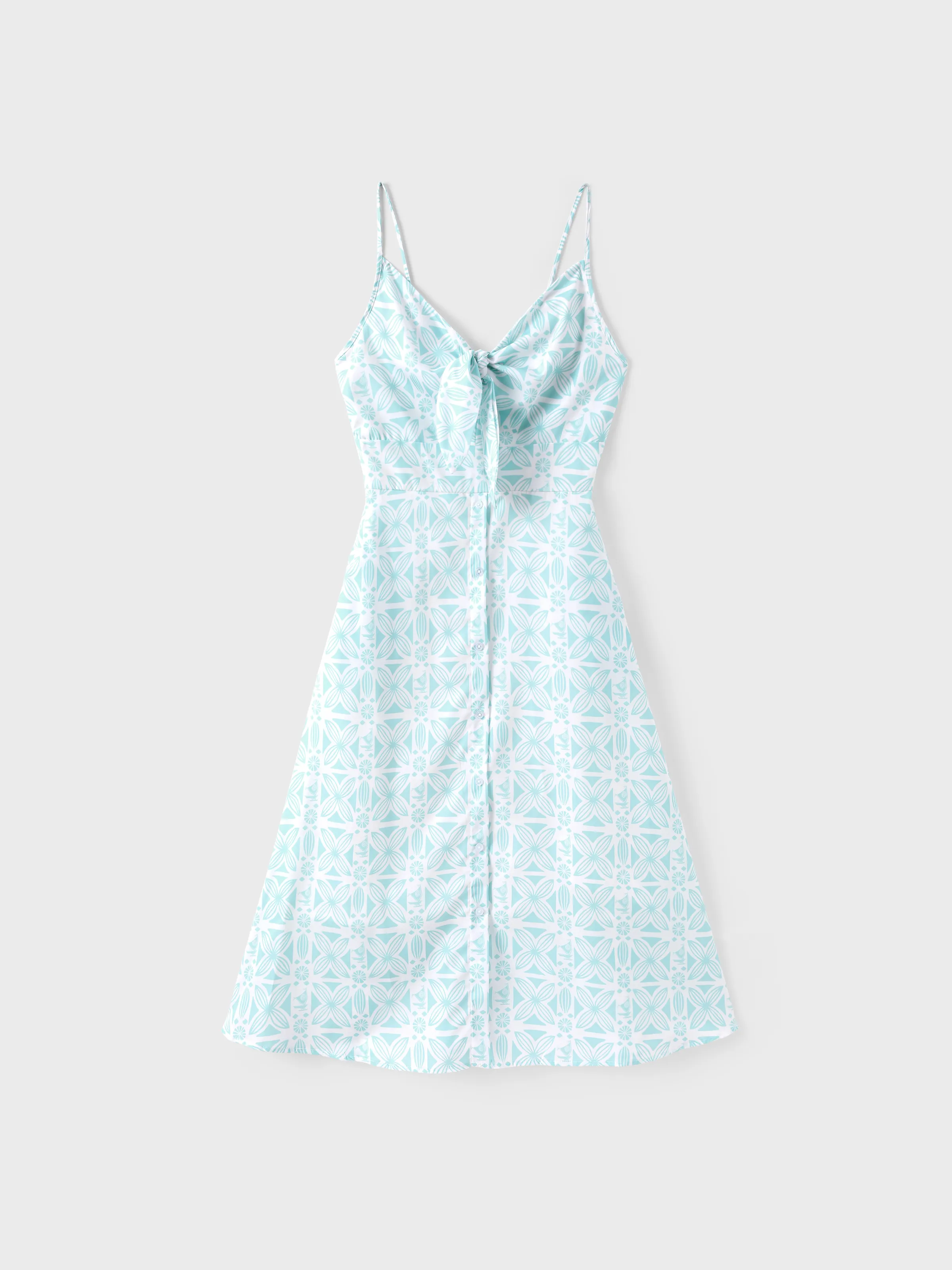 Disney Princess Mommy & me Moana Dress Green - Image 3