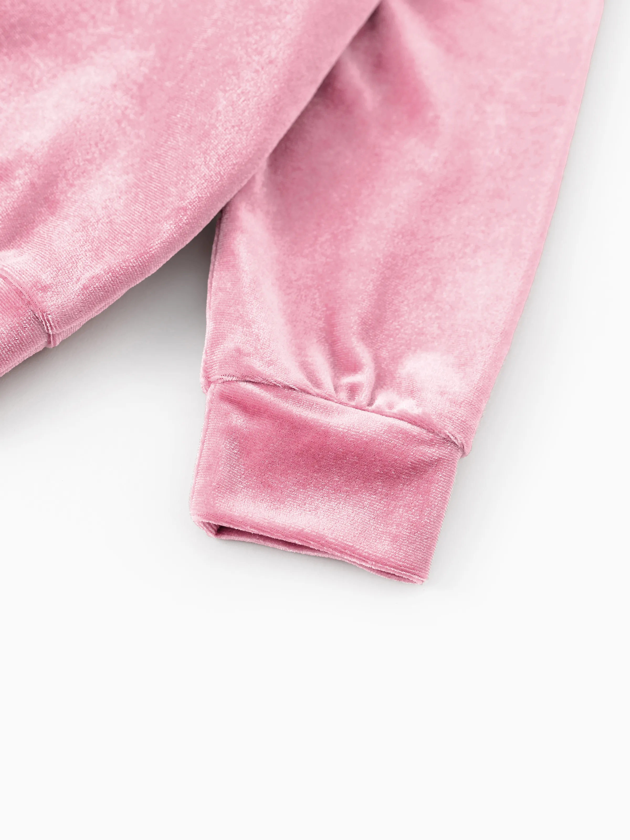 Disney Princess Toddler Girl Rapunzel 2pcs Fleece Sweatshirt and Flared Pants Set Pink - Image 10