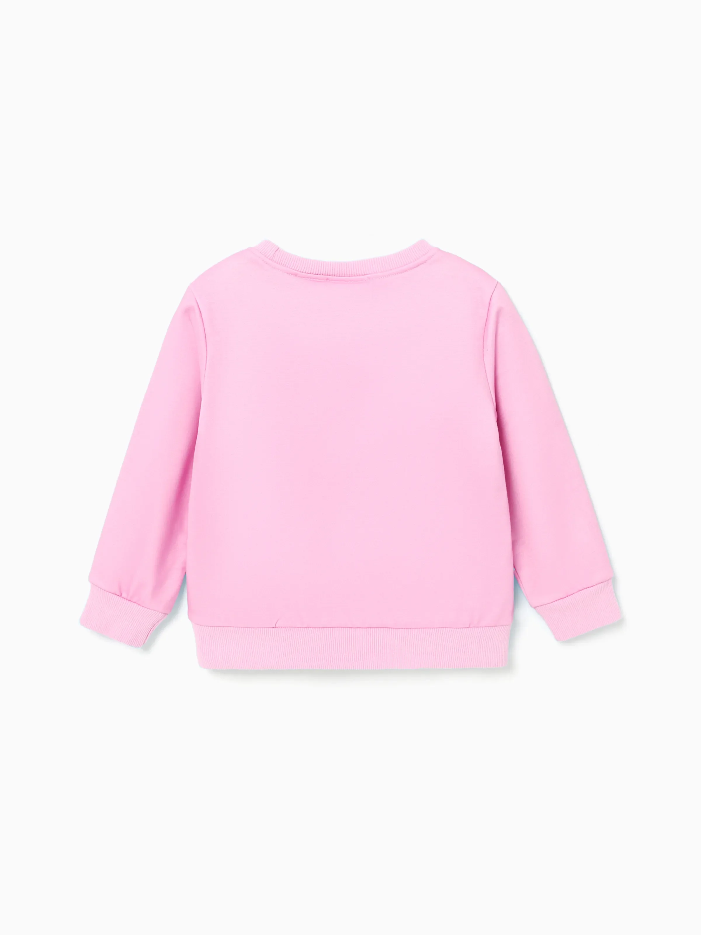 Disney Princess Toddler Girl Aurora Print Long-sleeve Sweatshirt Pink - Image 2